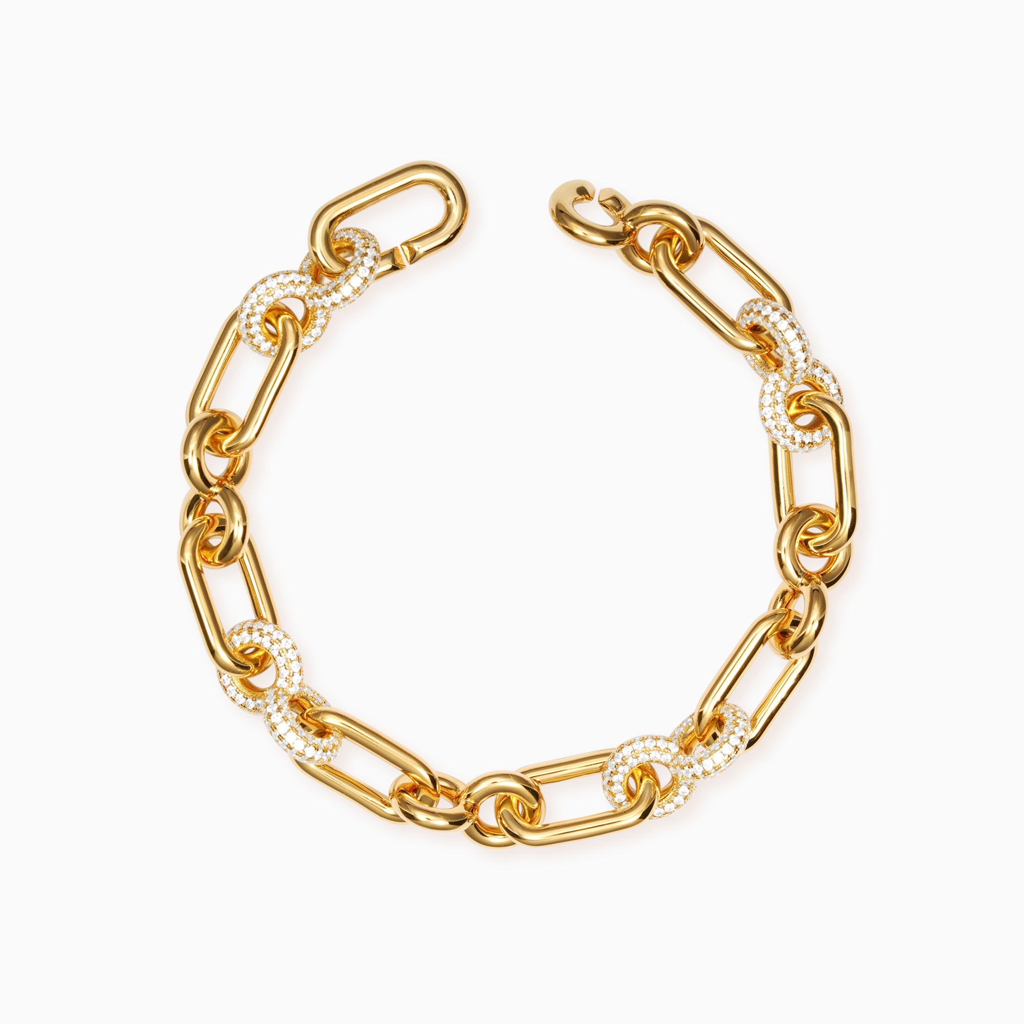 Infinity Circle Link Bracelet – Meulien - Main Image