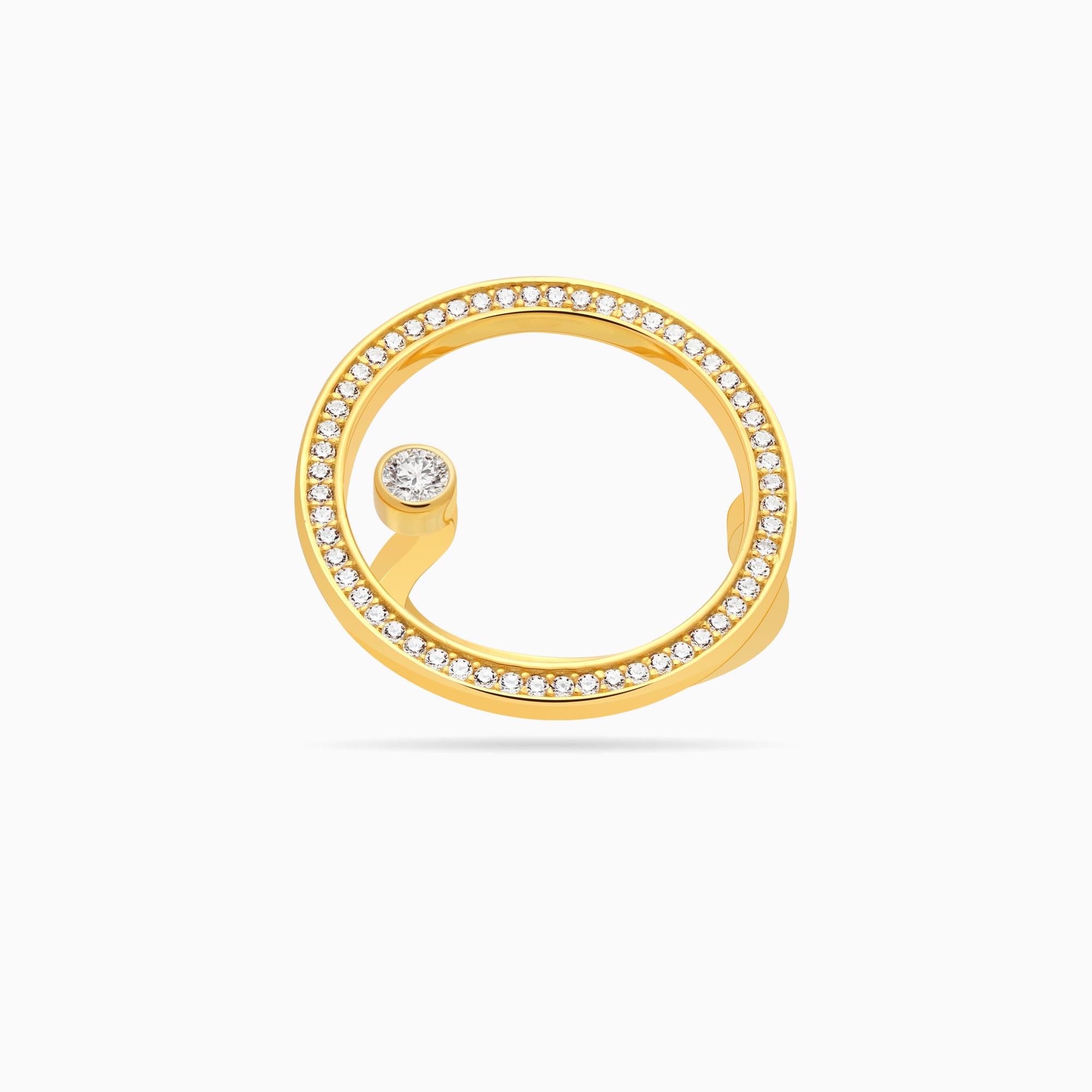 Large Open Circle Ring