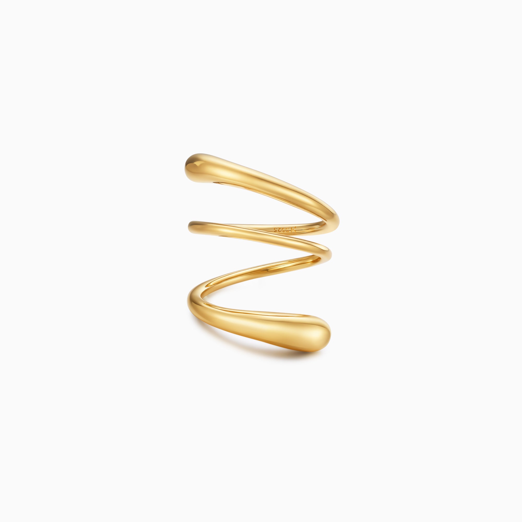 Rounded Coil Ring