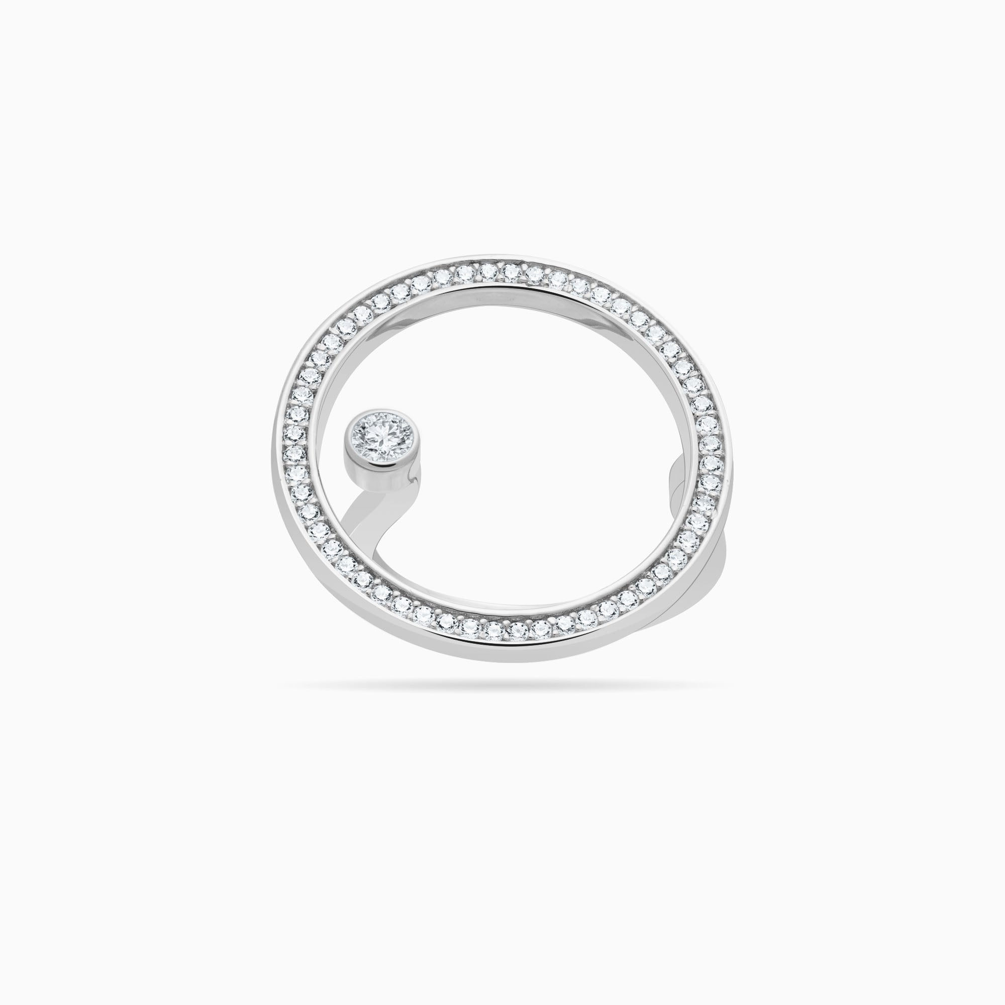 Large Open Circle Ring