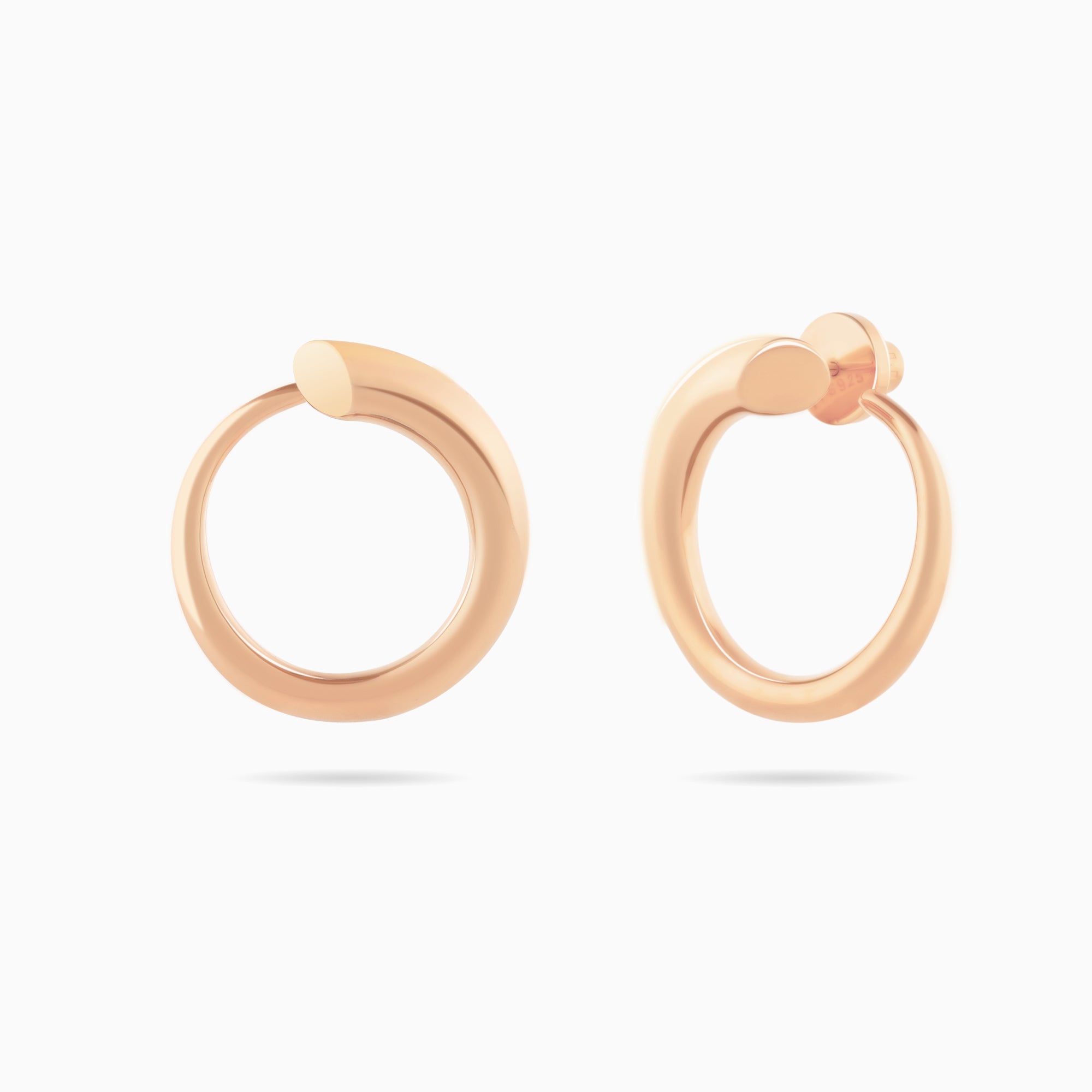 Graduated Hoop Earrings