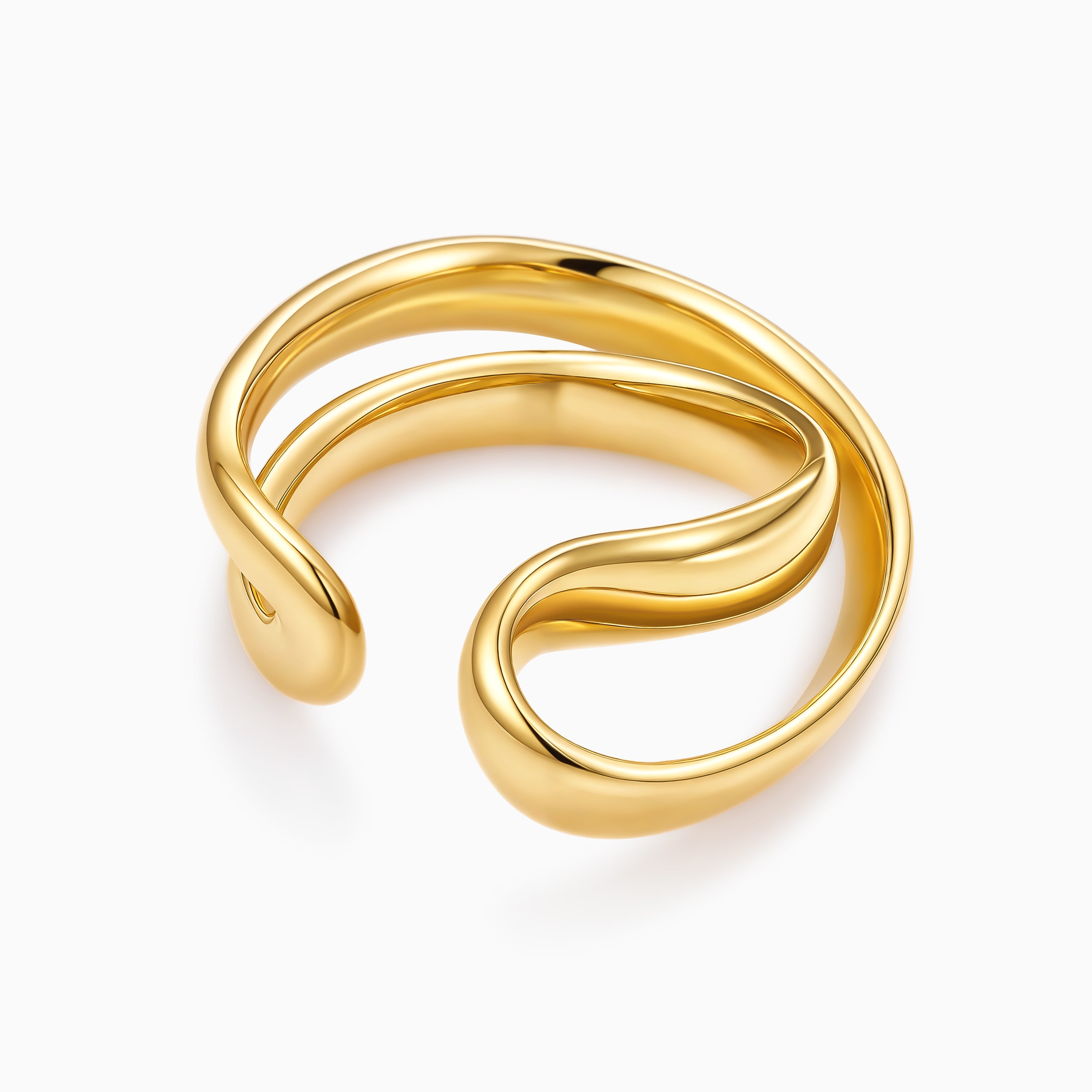 Asymmetrical Intersecting Ring