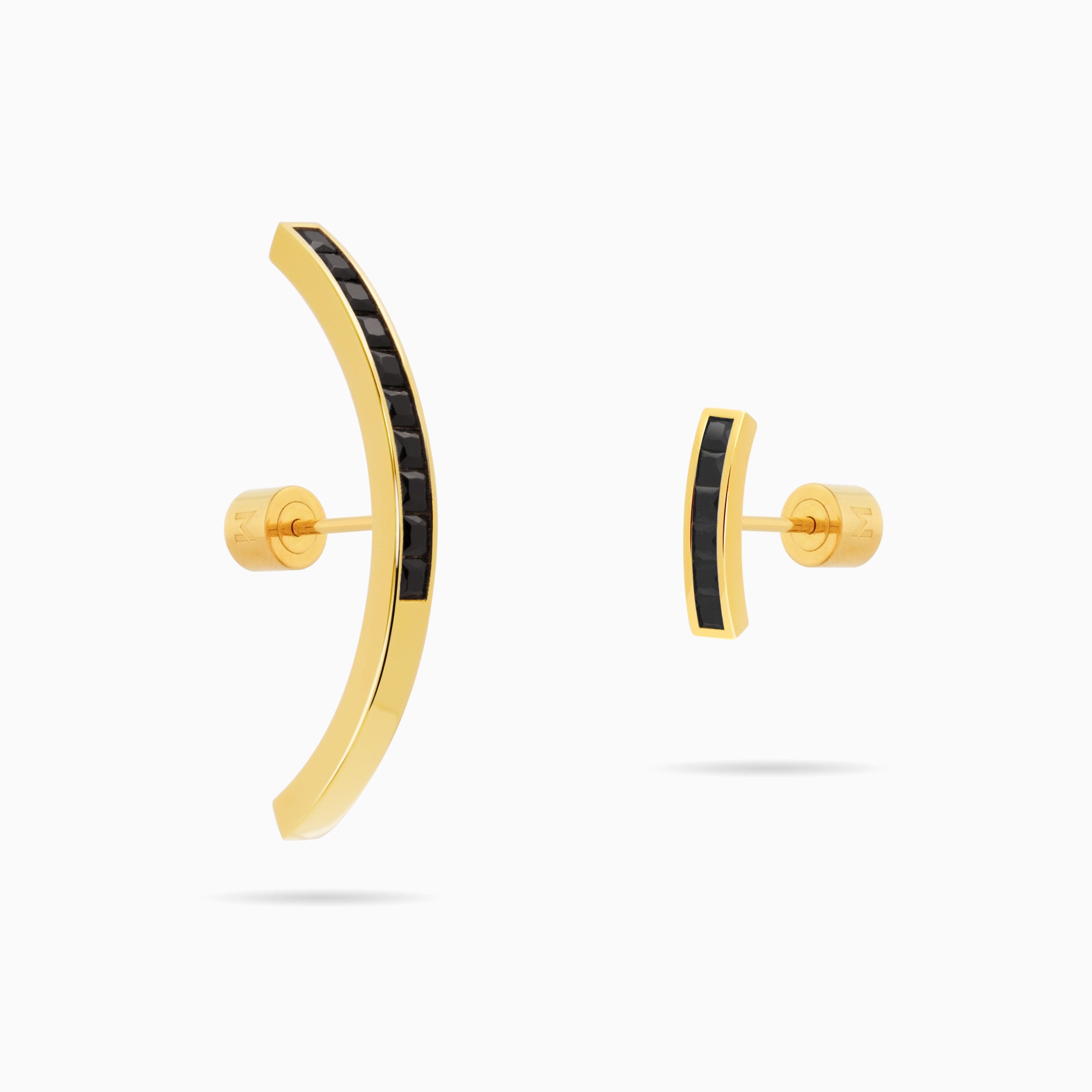 Mismatched Arc Earrings