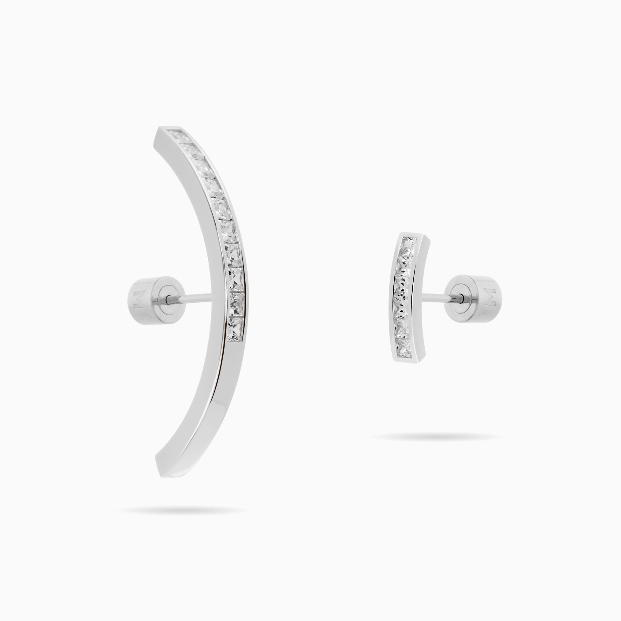 Mismatched Arc Earrings