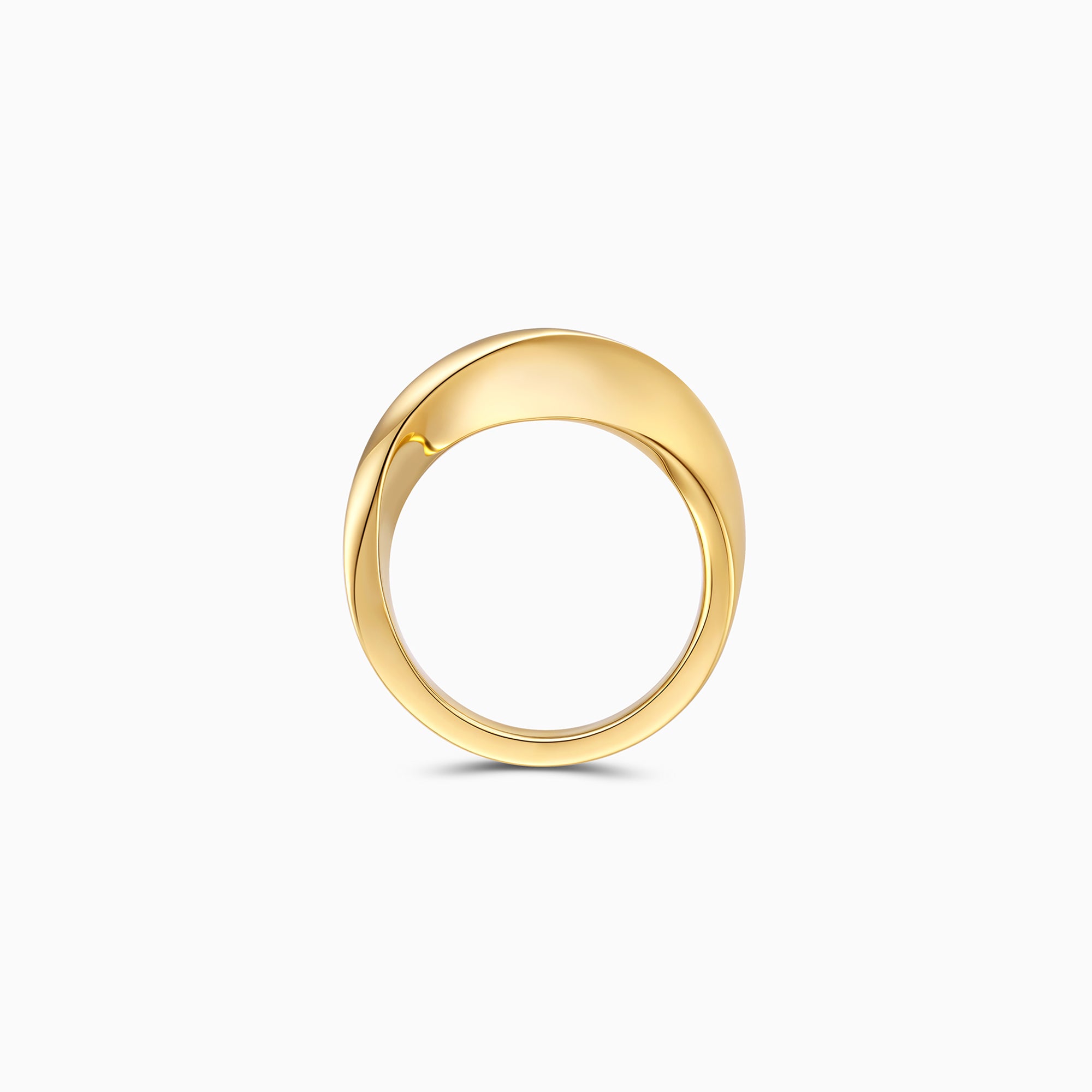 Twisted Band Ring
