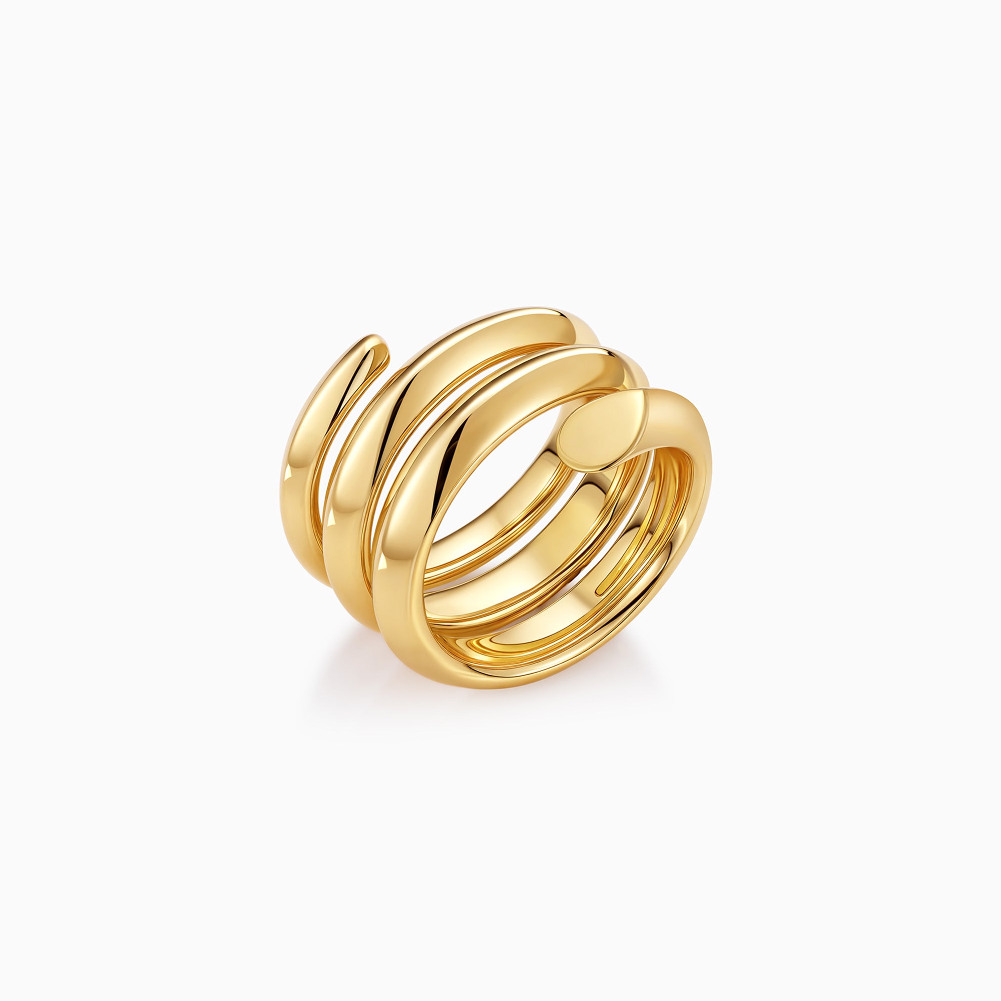 Waterdrop Serpent Ring