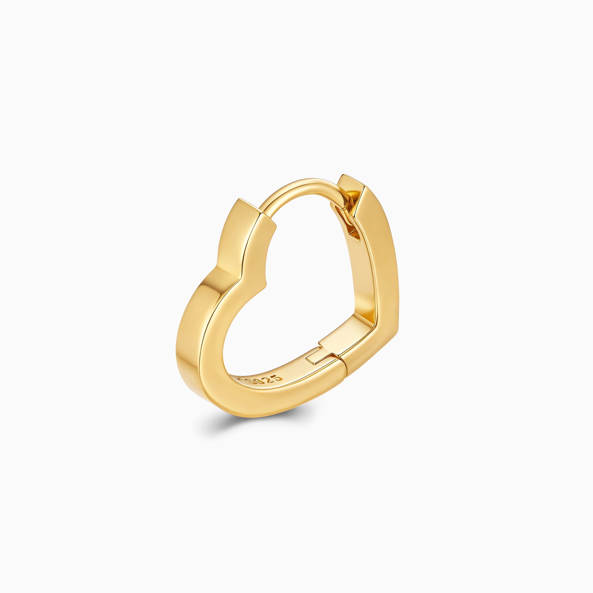 Heart Small Hoop Earrings