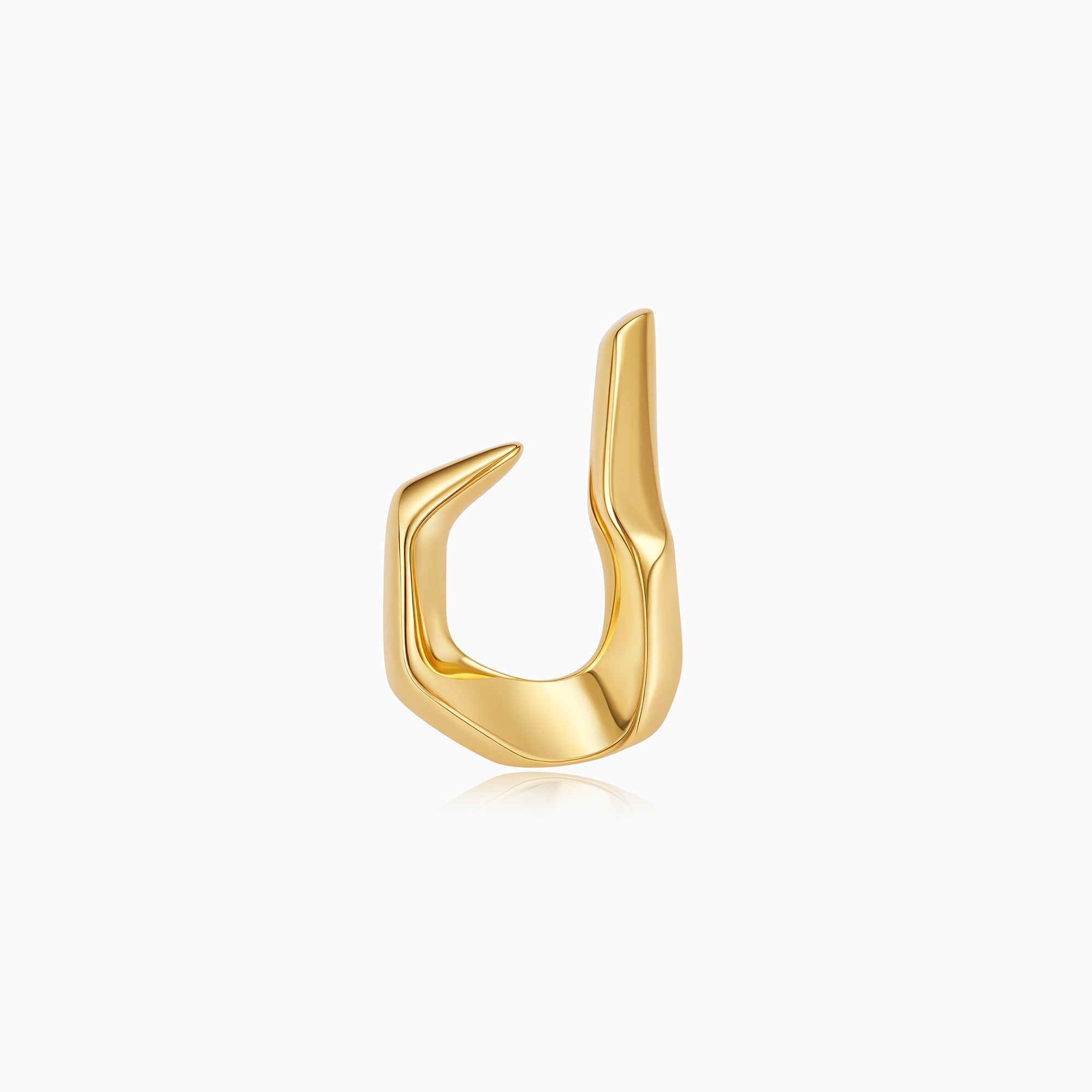 Angular Loop Earrings