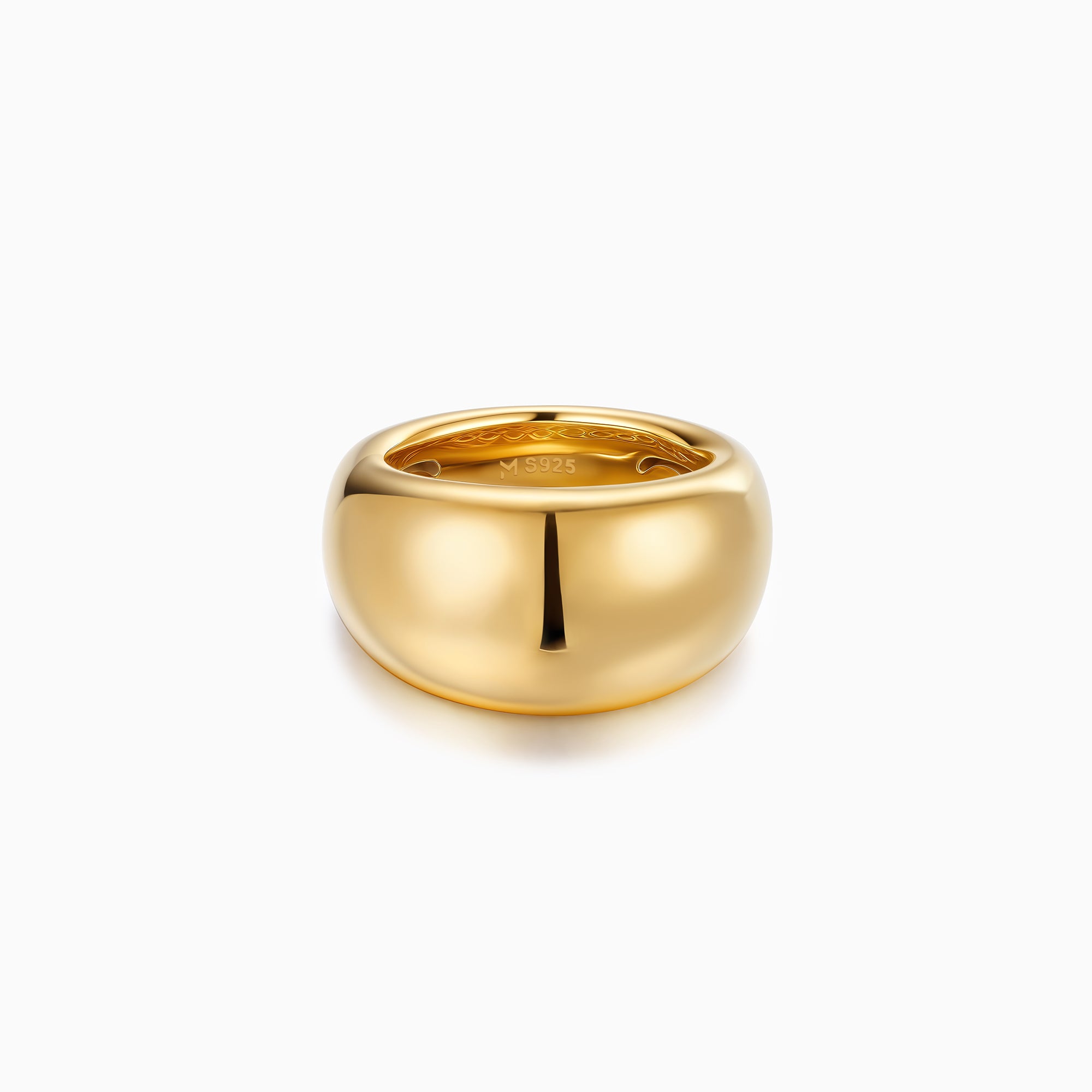 Chunky Rounded Band Ring