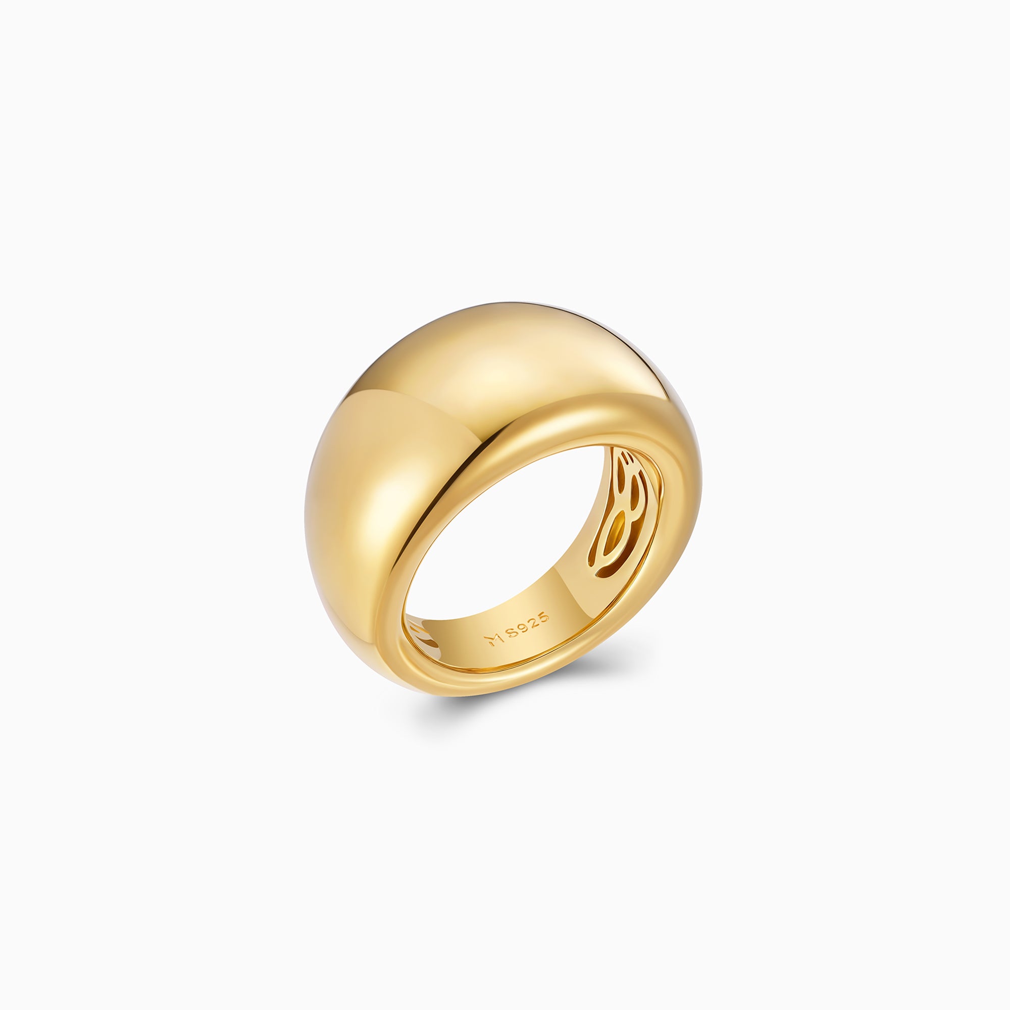Chunky Rounded Band Ring