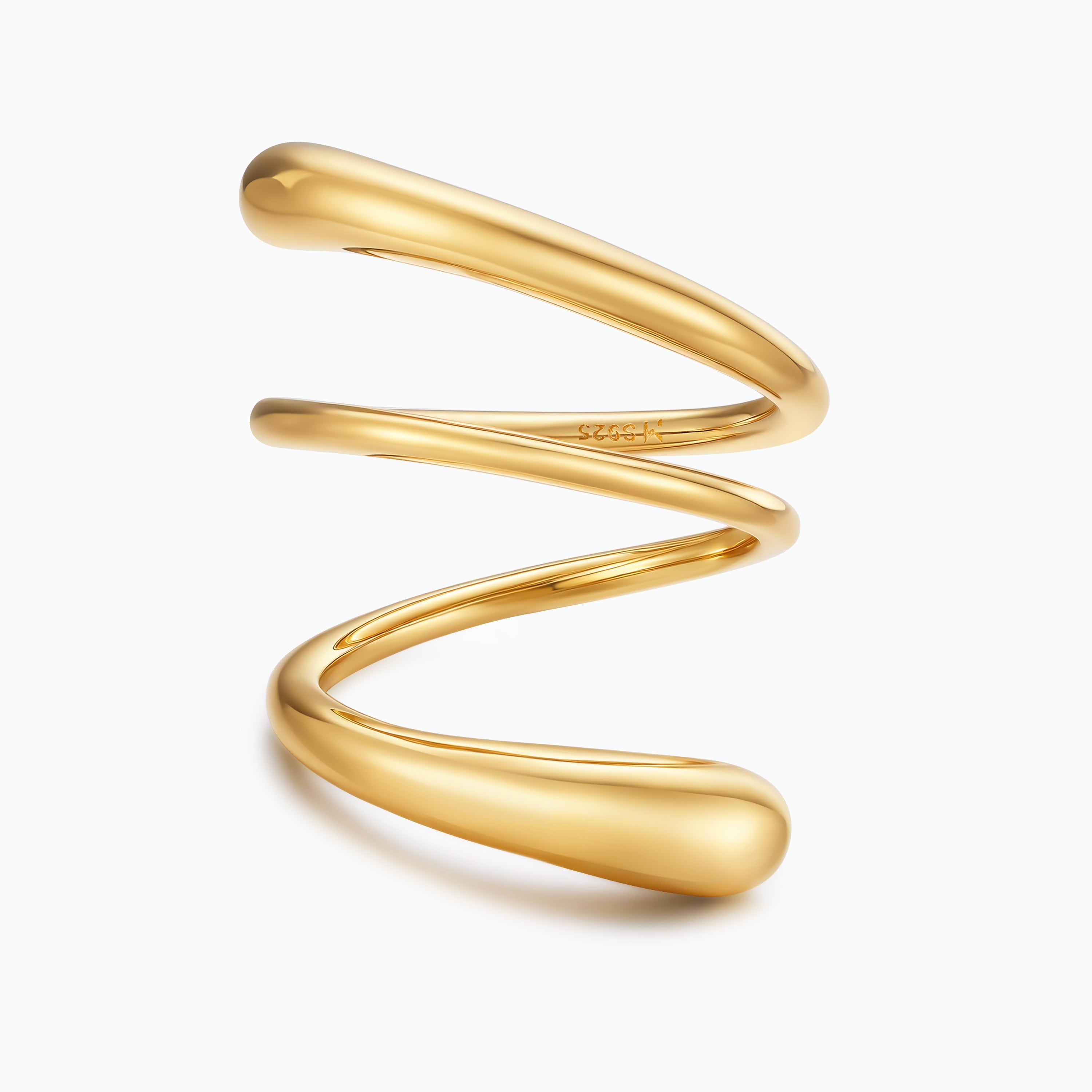 Rounded Coil Ring