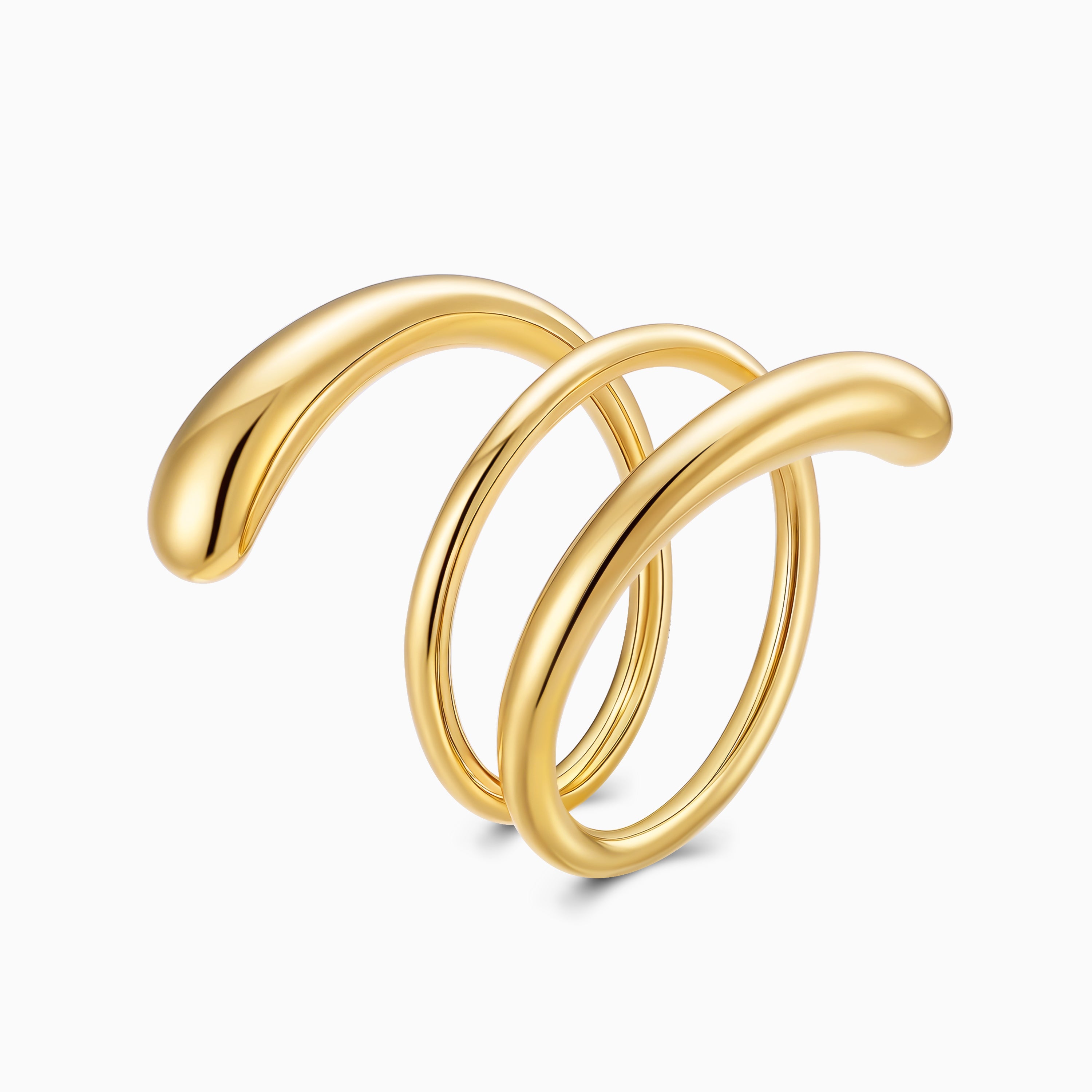 Rounded Coil Ring