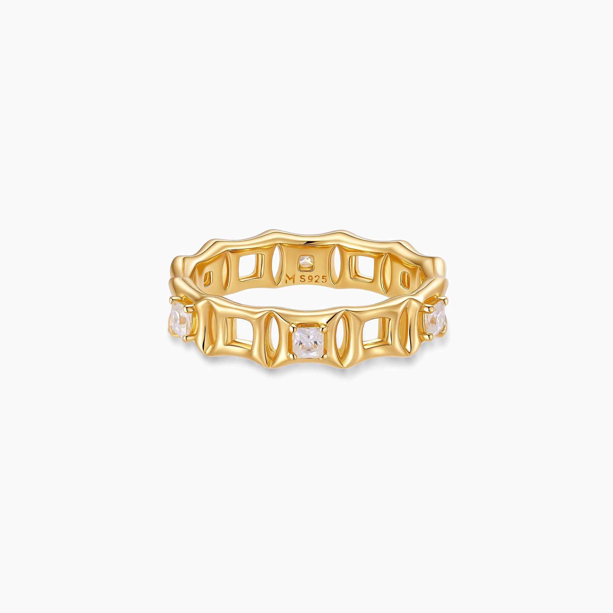 Carved Pattern Ring