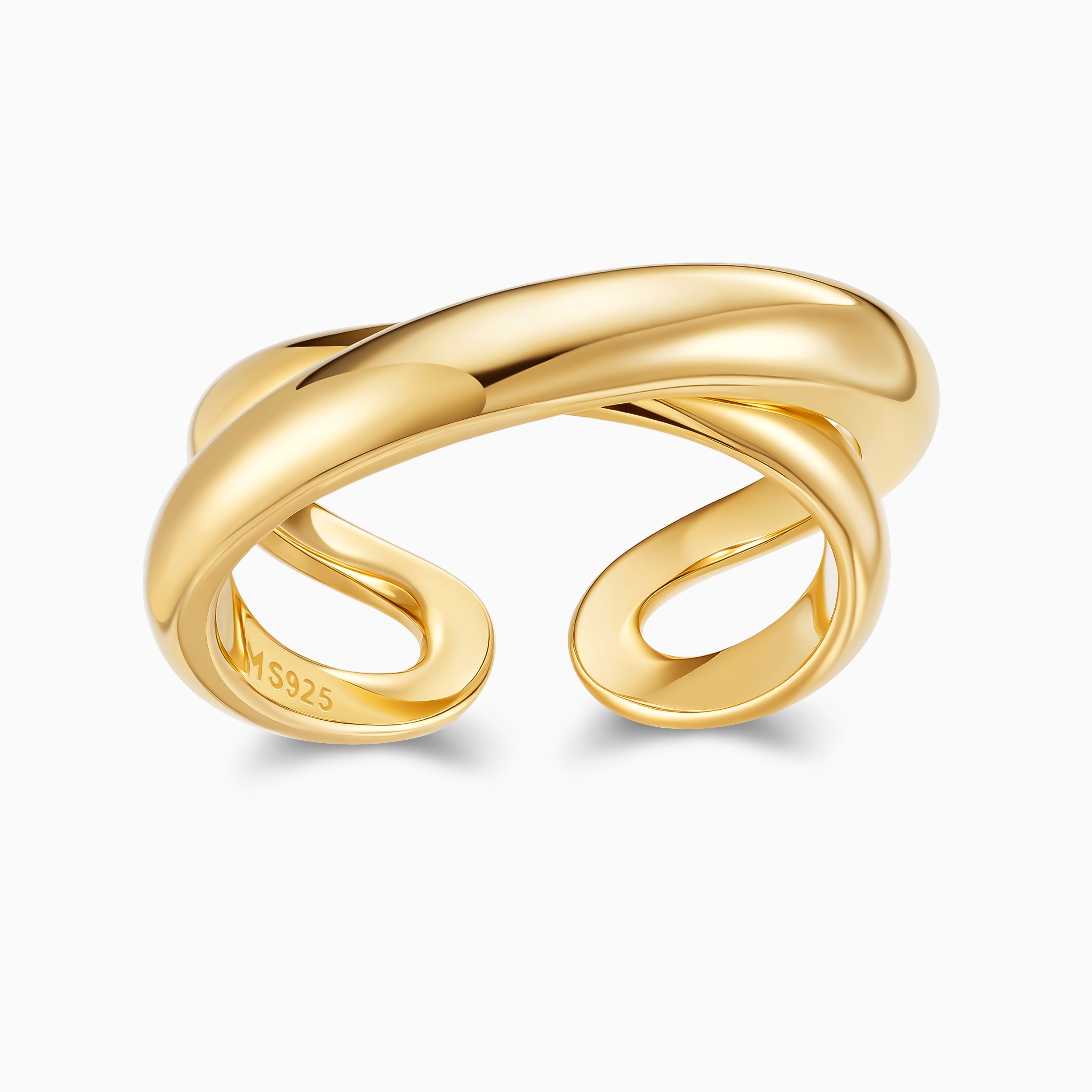 Intersecting Loop Ring