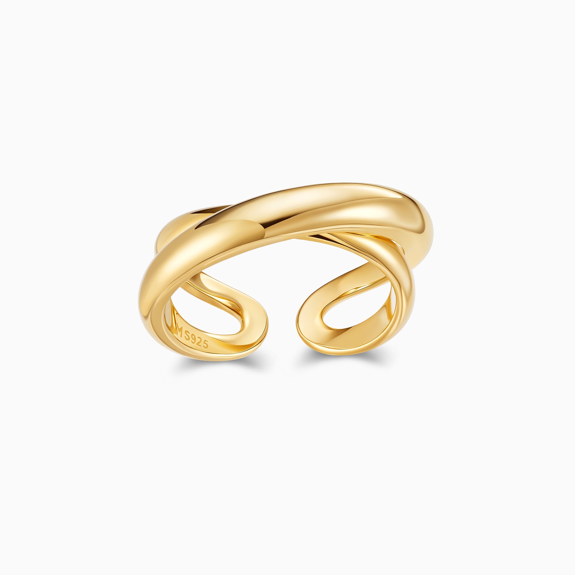 Intersecting Loop Ring