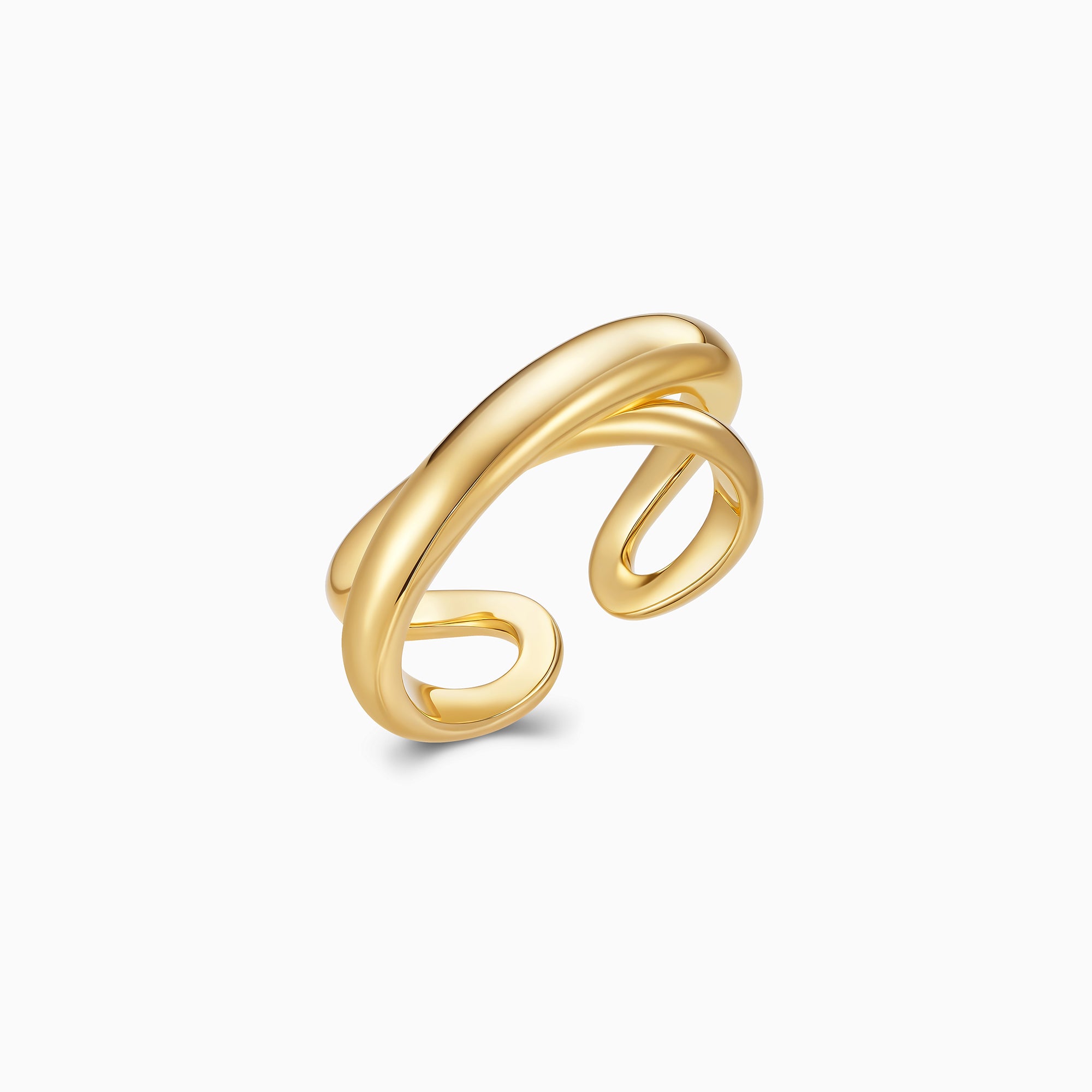 Intersecting Loop Ring