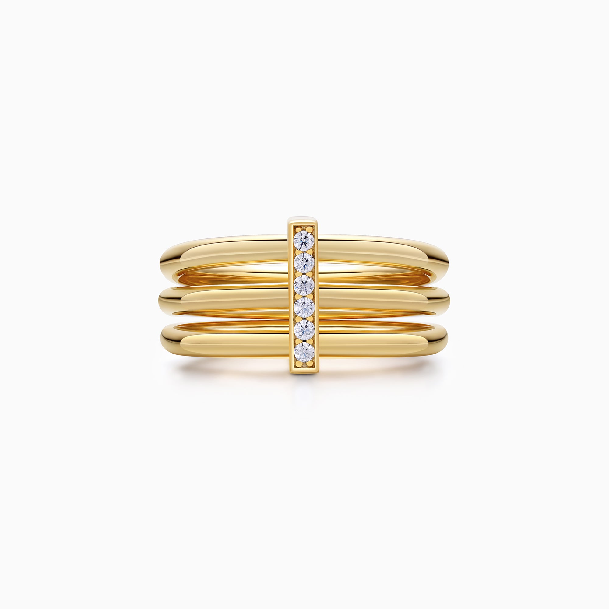Trio Linked Ring