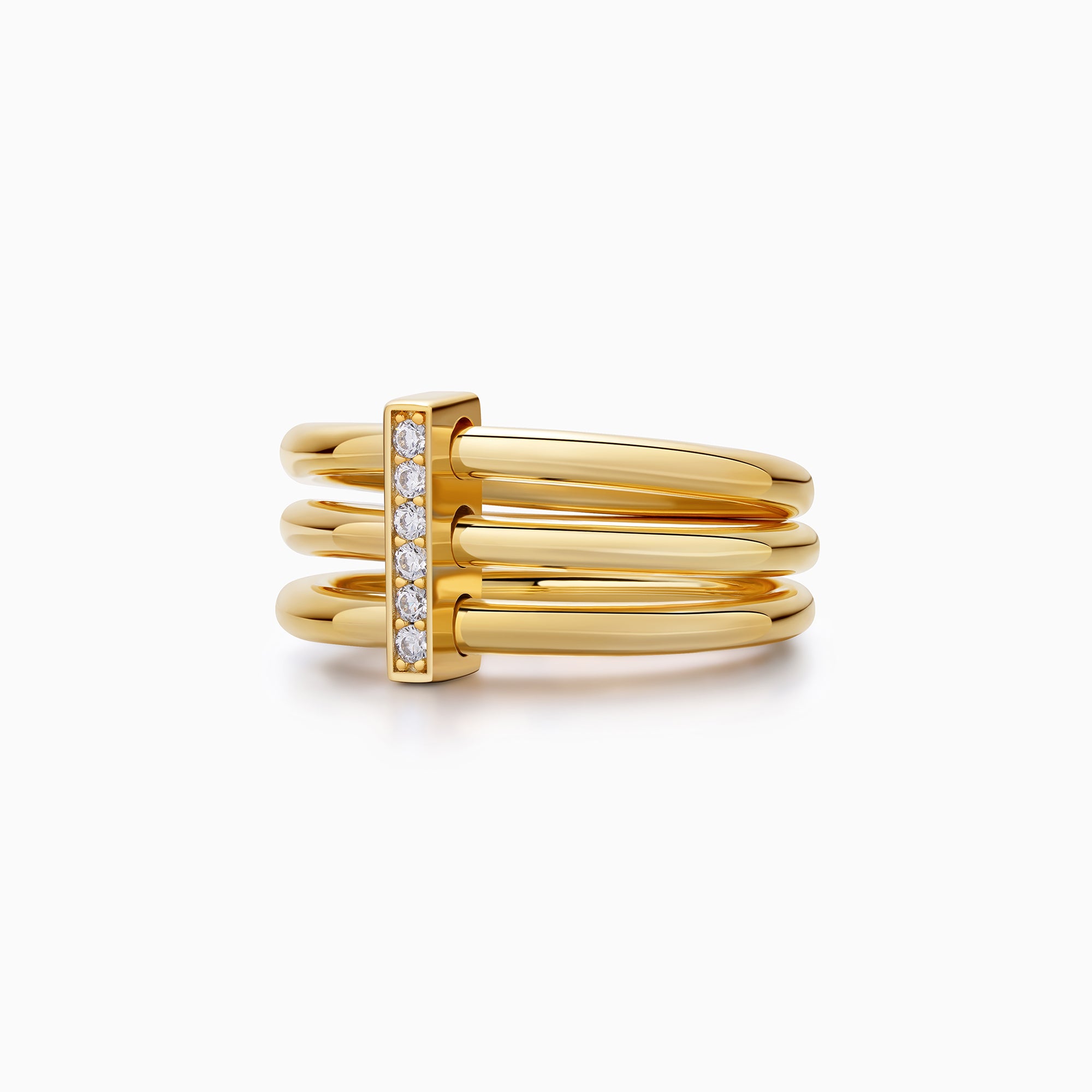 Trio Linked Ring