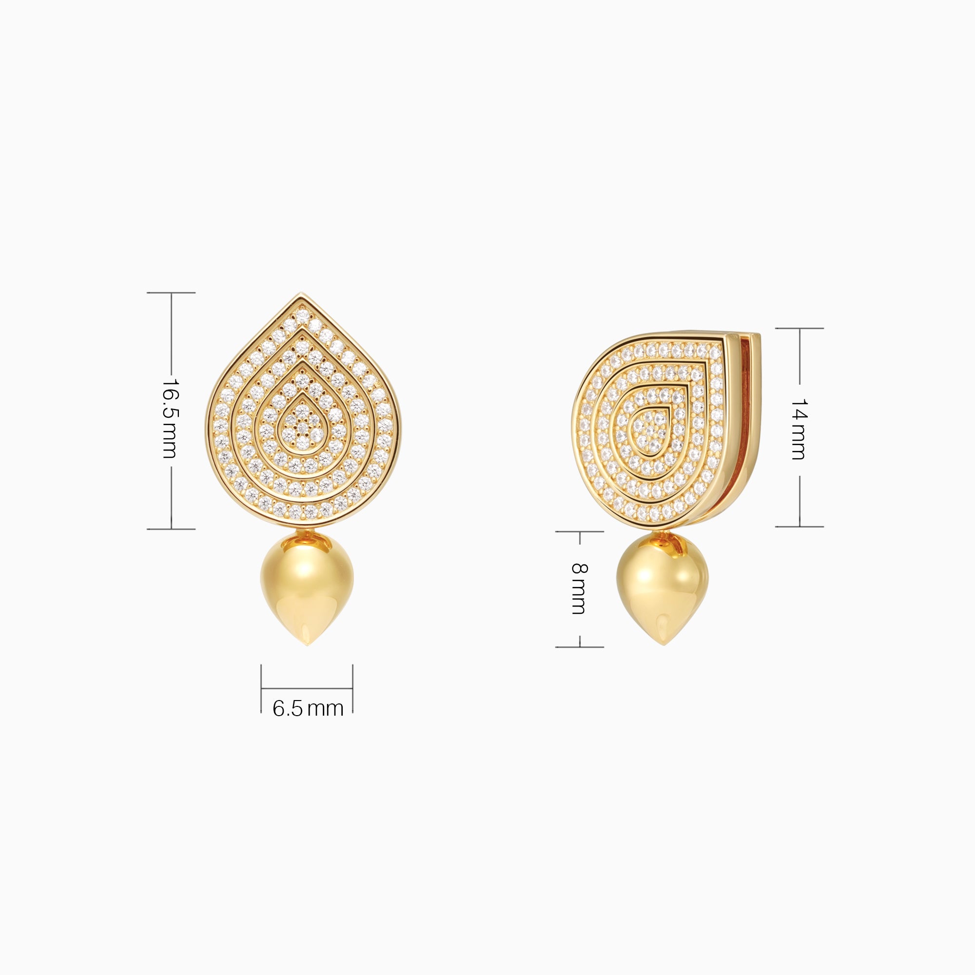 Dancing Waterdrop Earrings