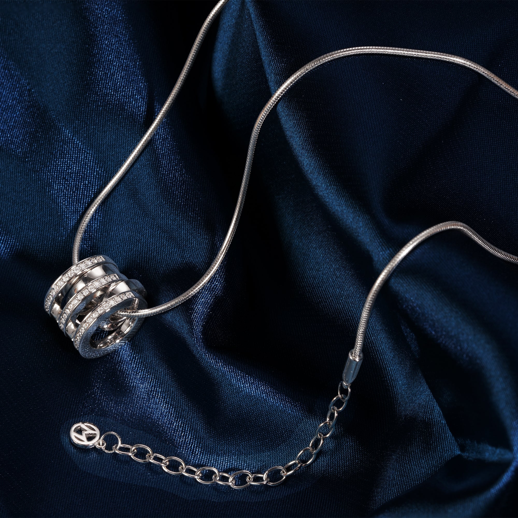 Kinetic Multi Hoop Necklace