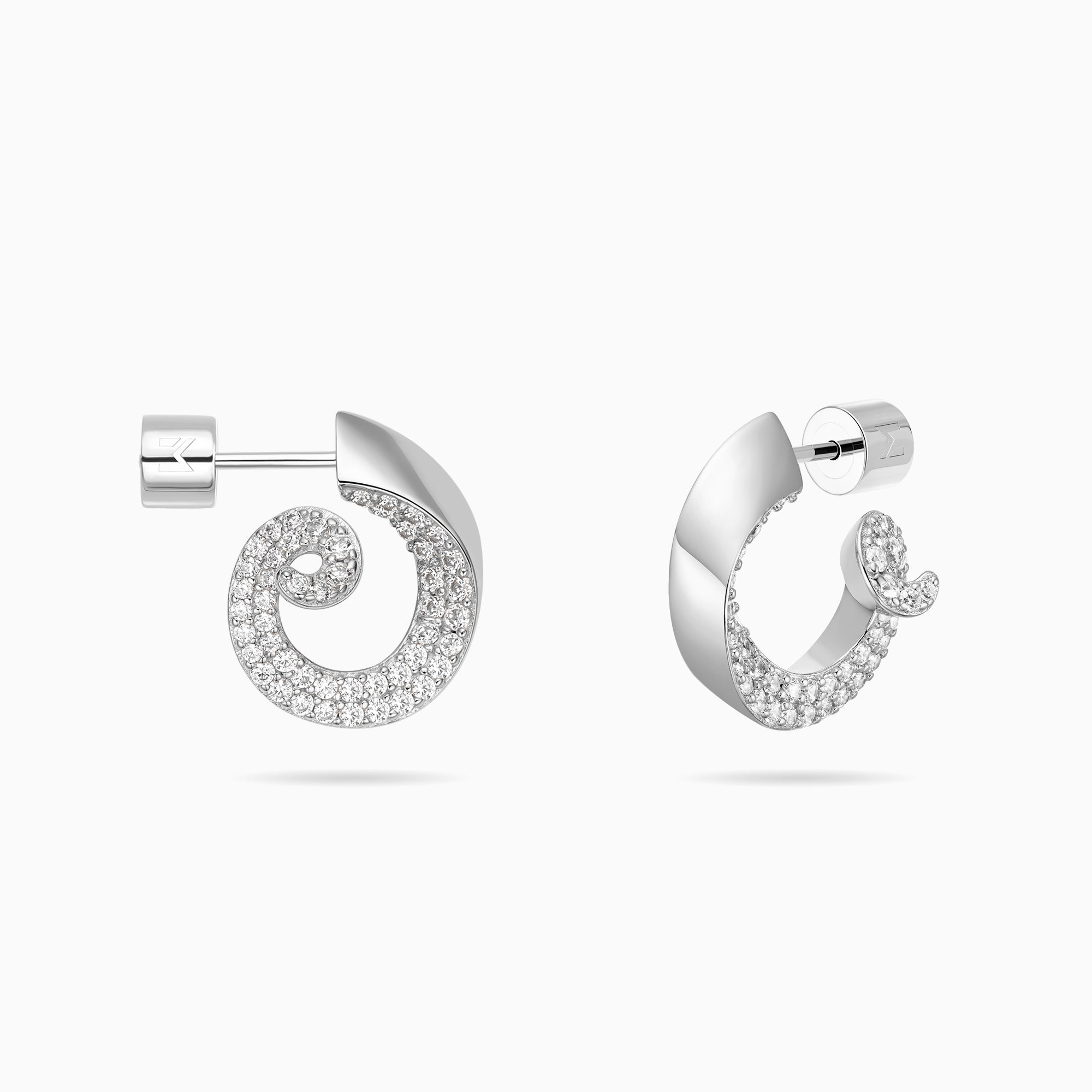 Twist and Spiral Earrings