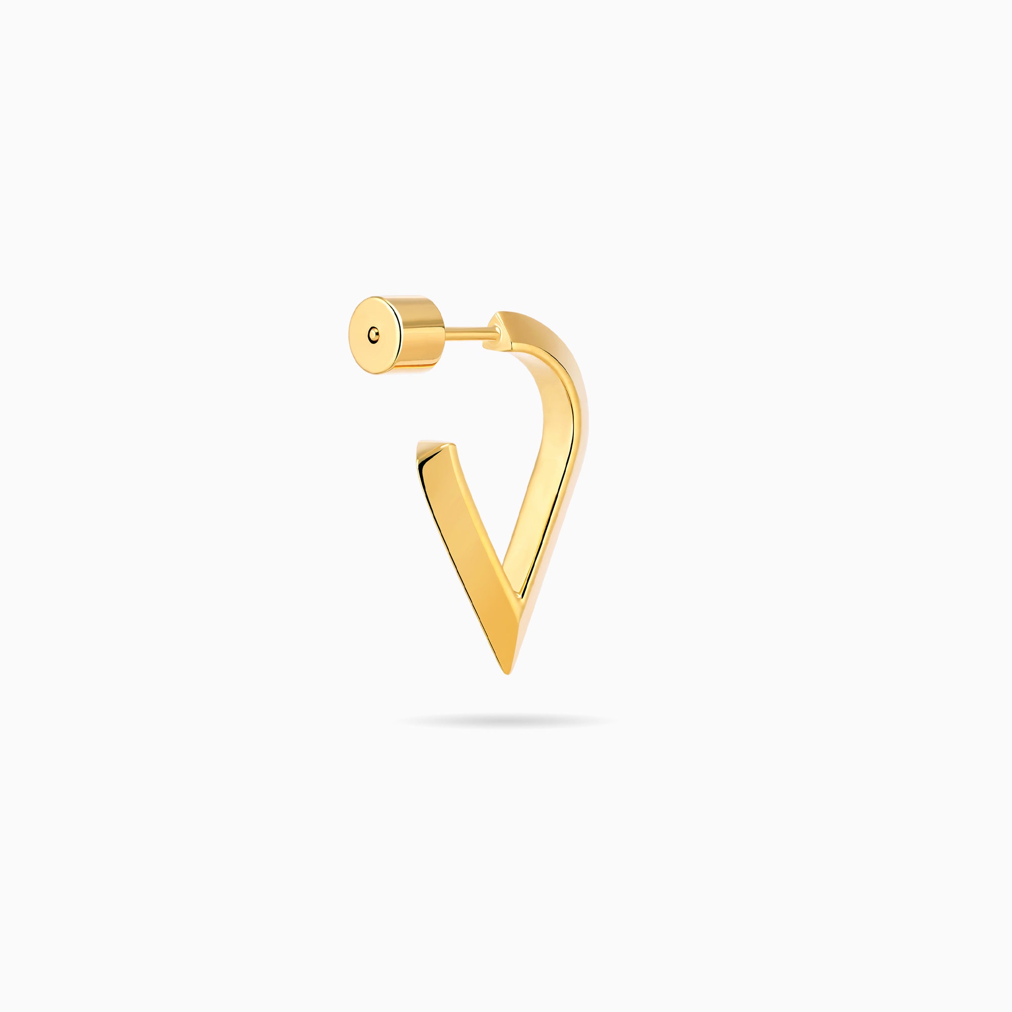 Stylized Pointed Waterdrop Earrings