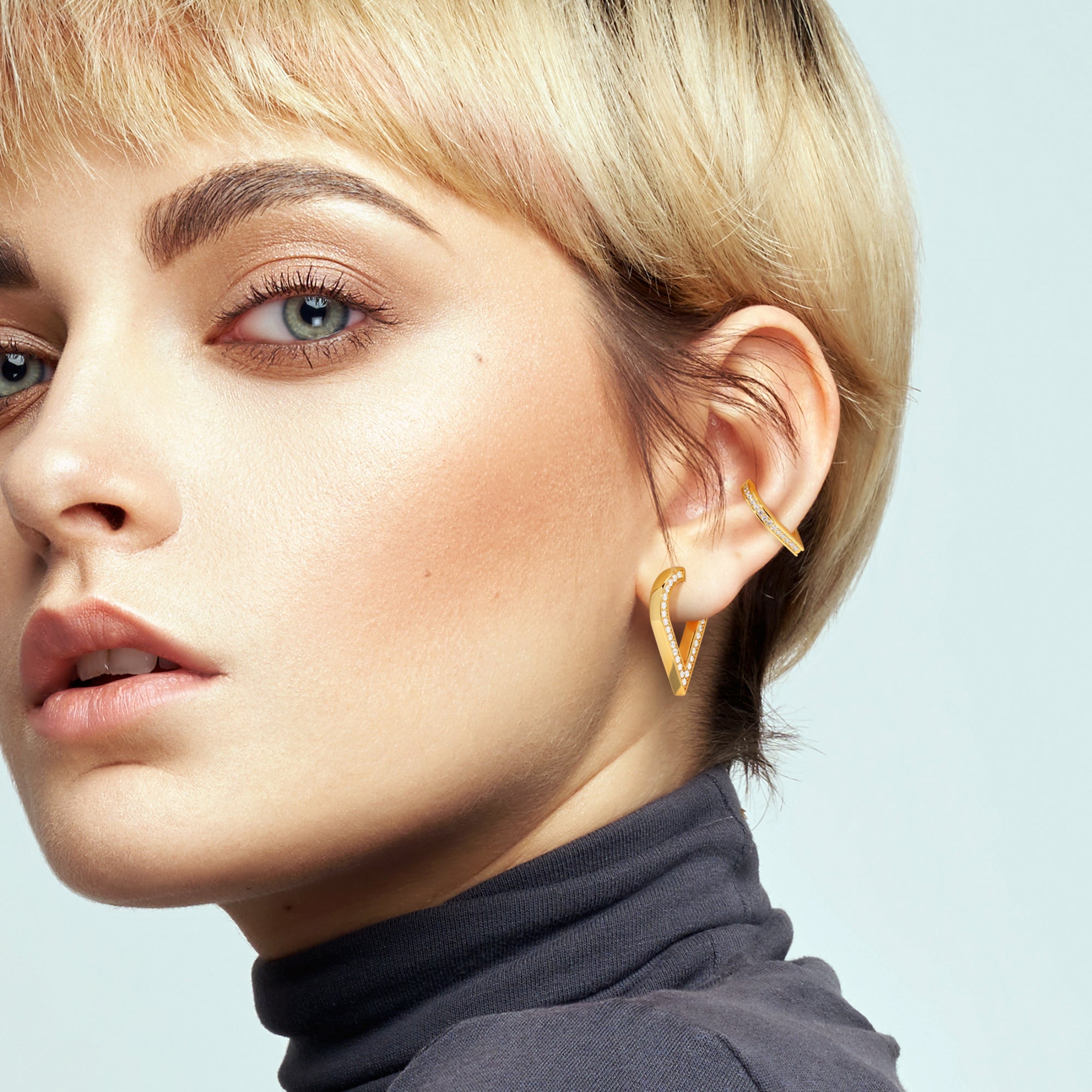 Waterdrop Ear Cuff