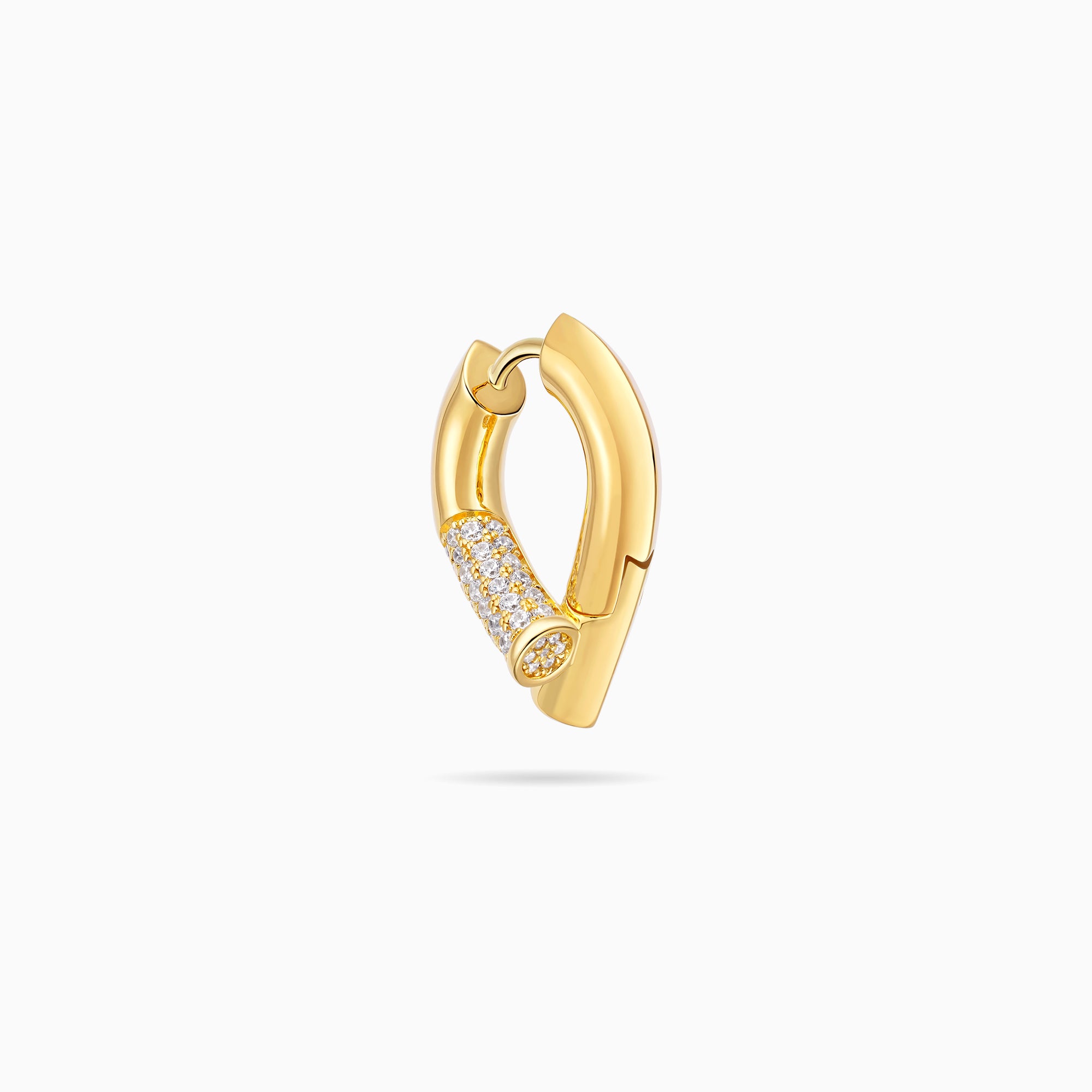 Waterdrop Endless Hoop Earrings