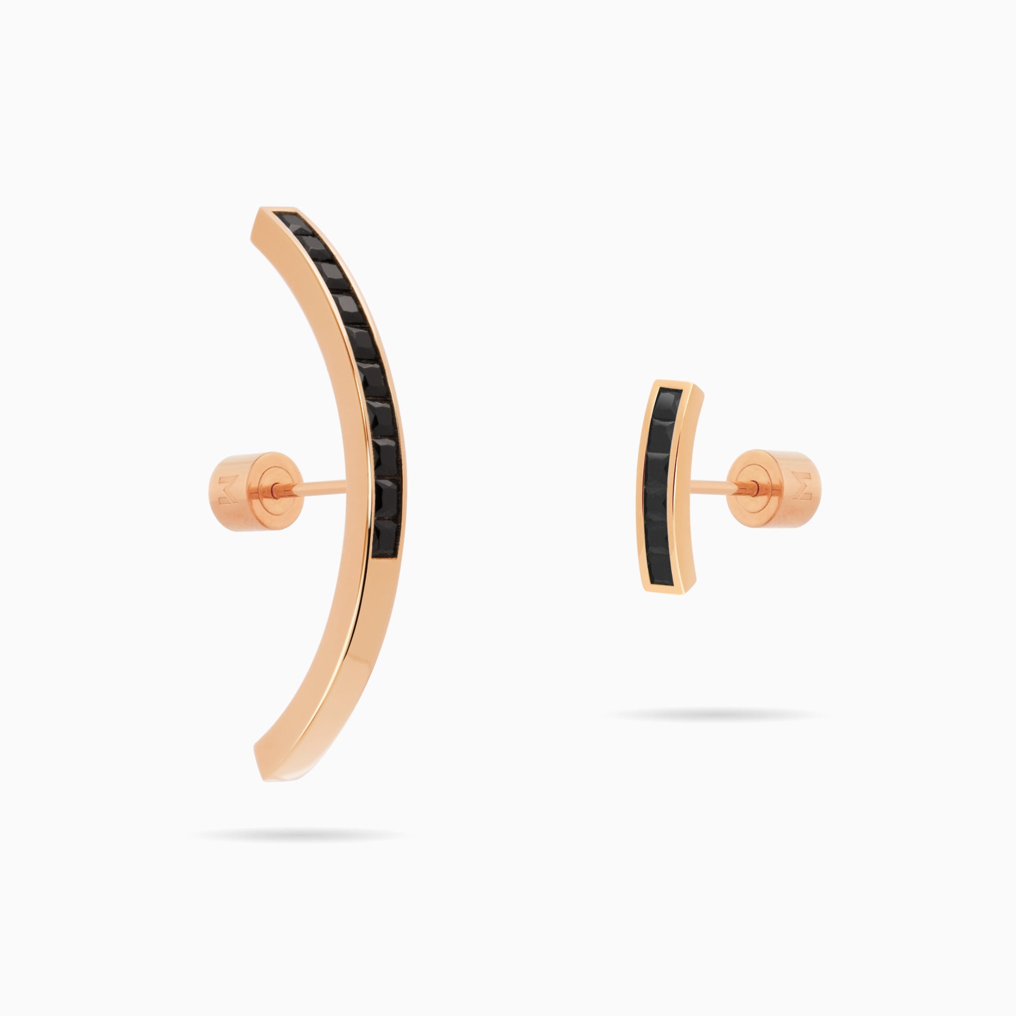 Mismatched Arc Earrings