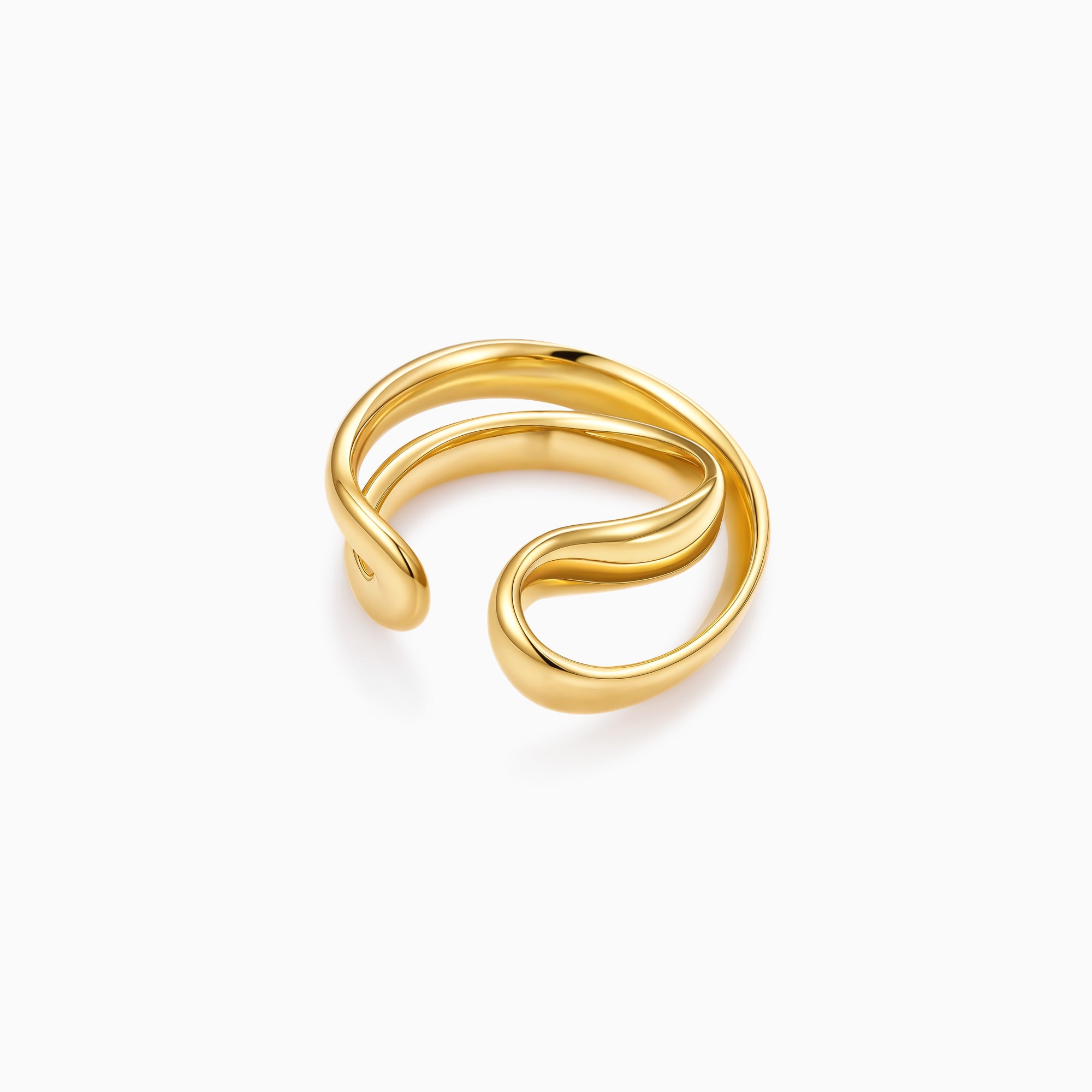 Asymmetrical Intersecting Ring