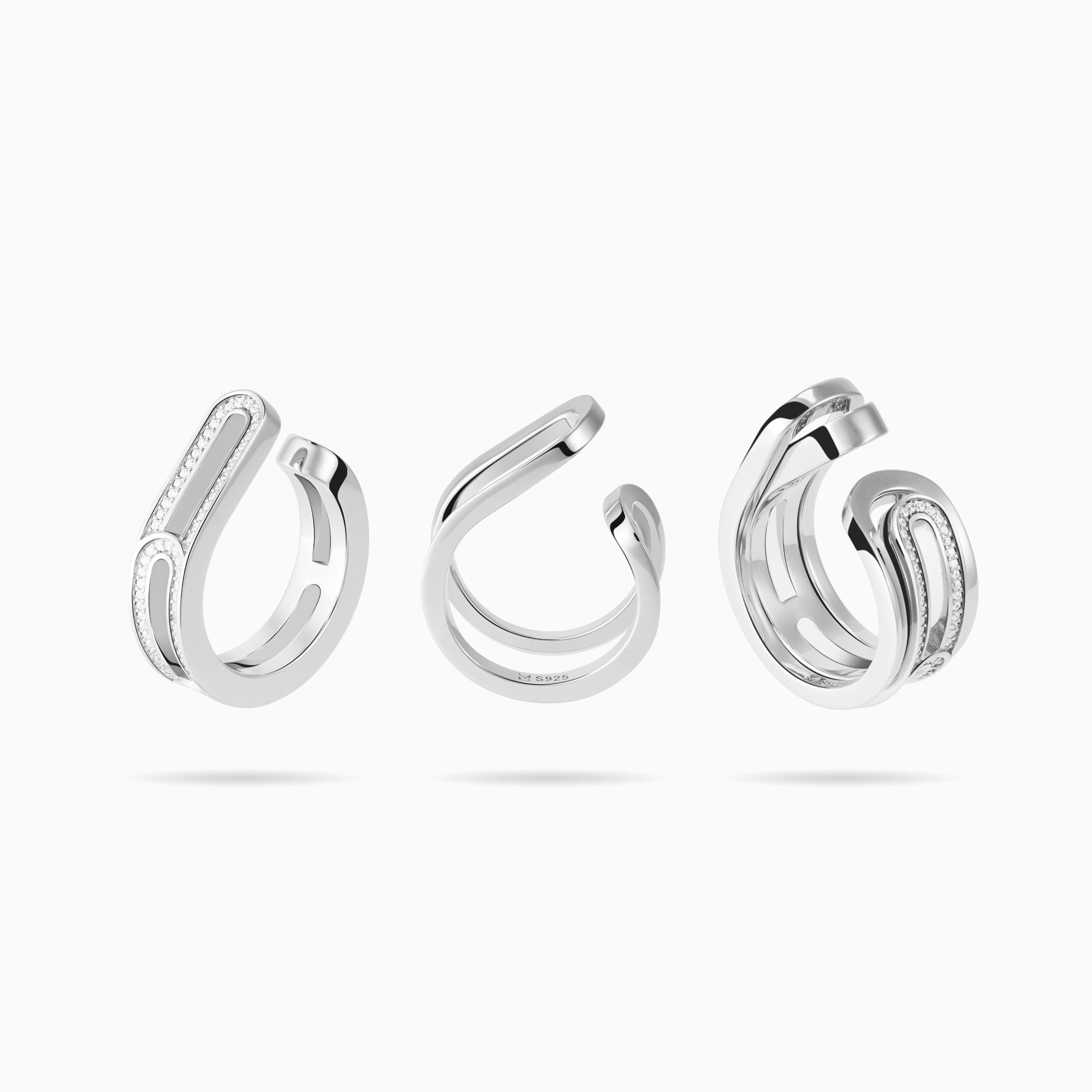 Budding Flower Ring Set