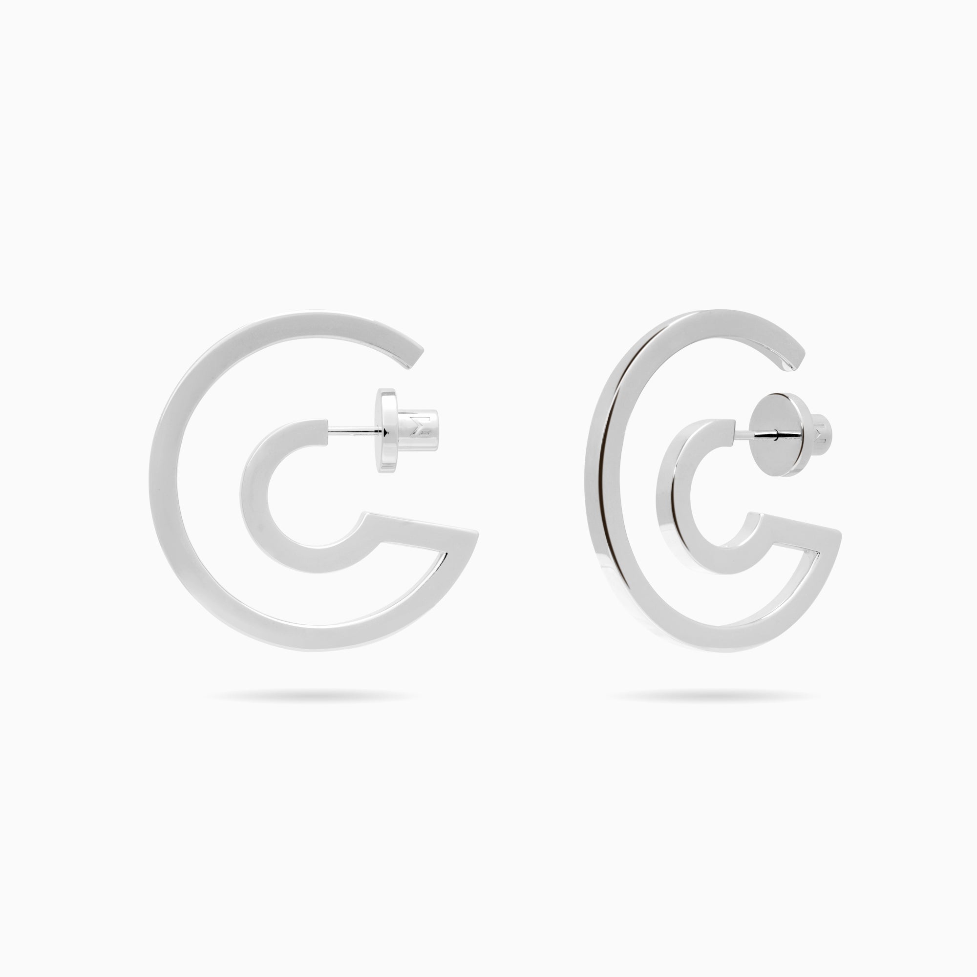 Unique Open Hoop and Huggie Earrings