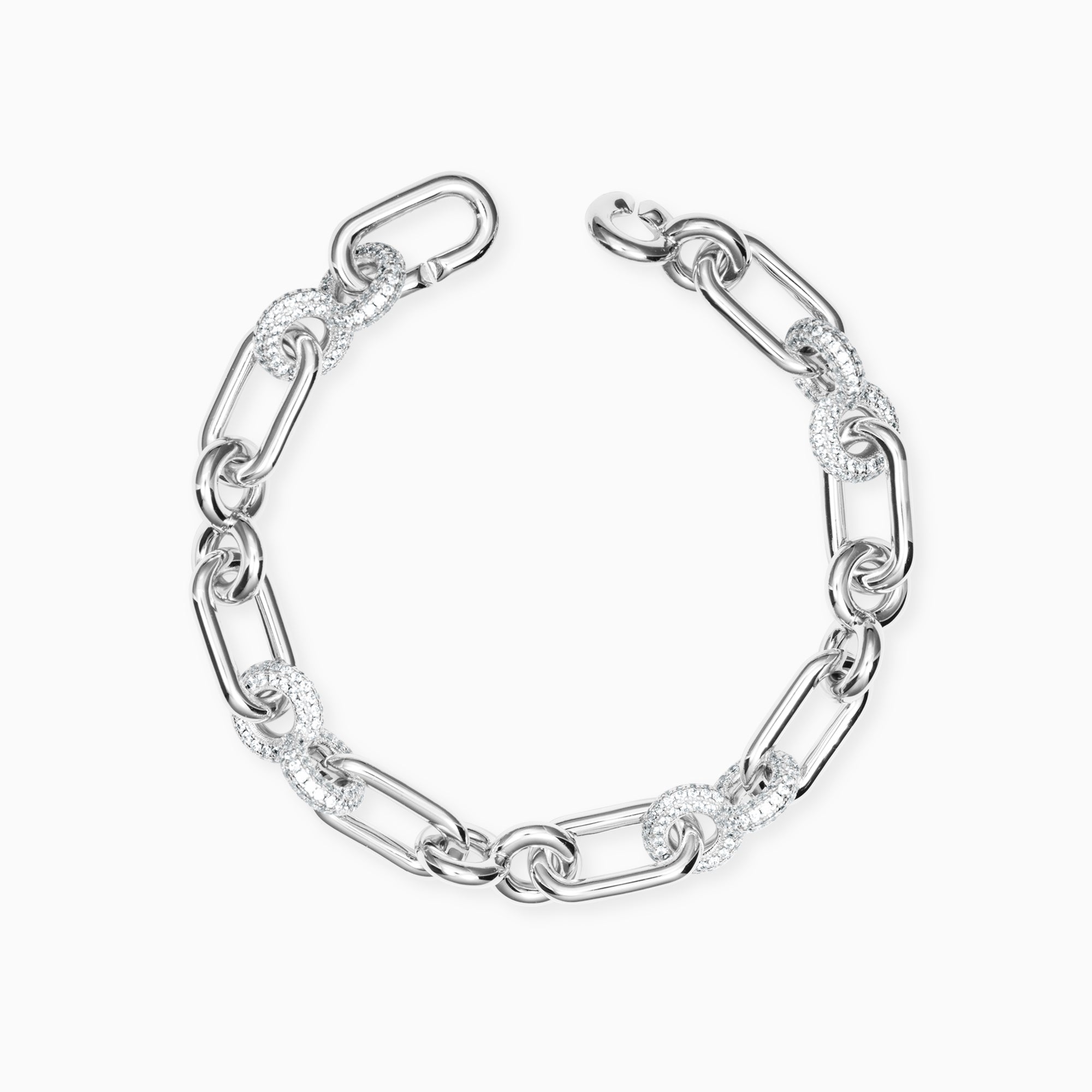 Infinity Circle Link Bracelet