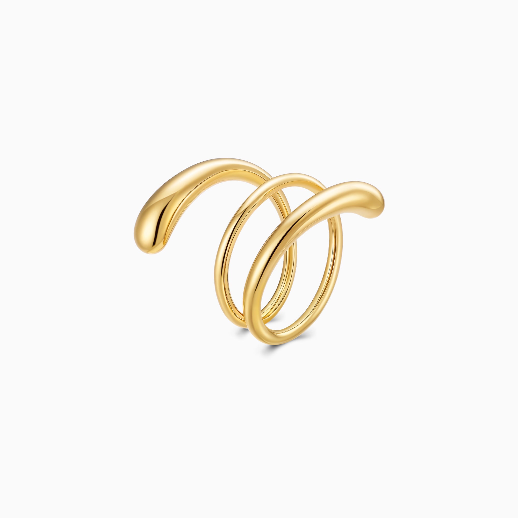 Rounded Coil Ring