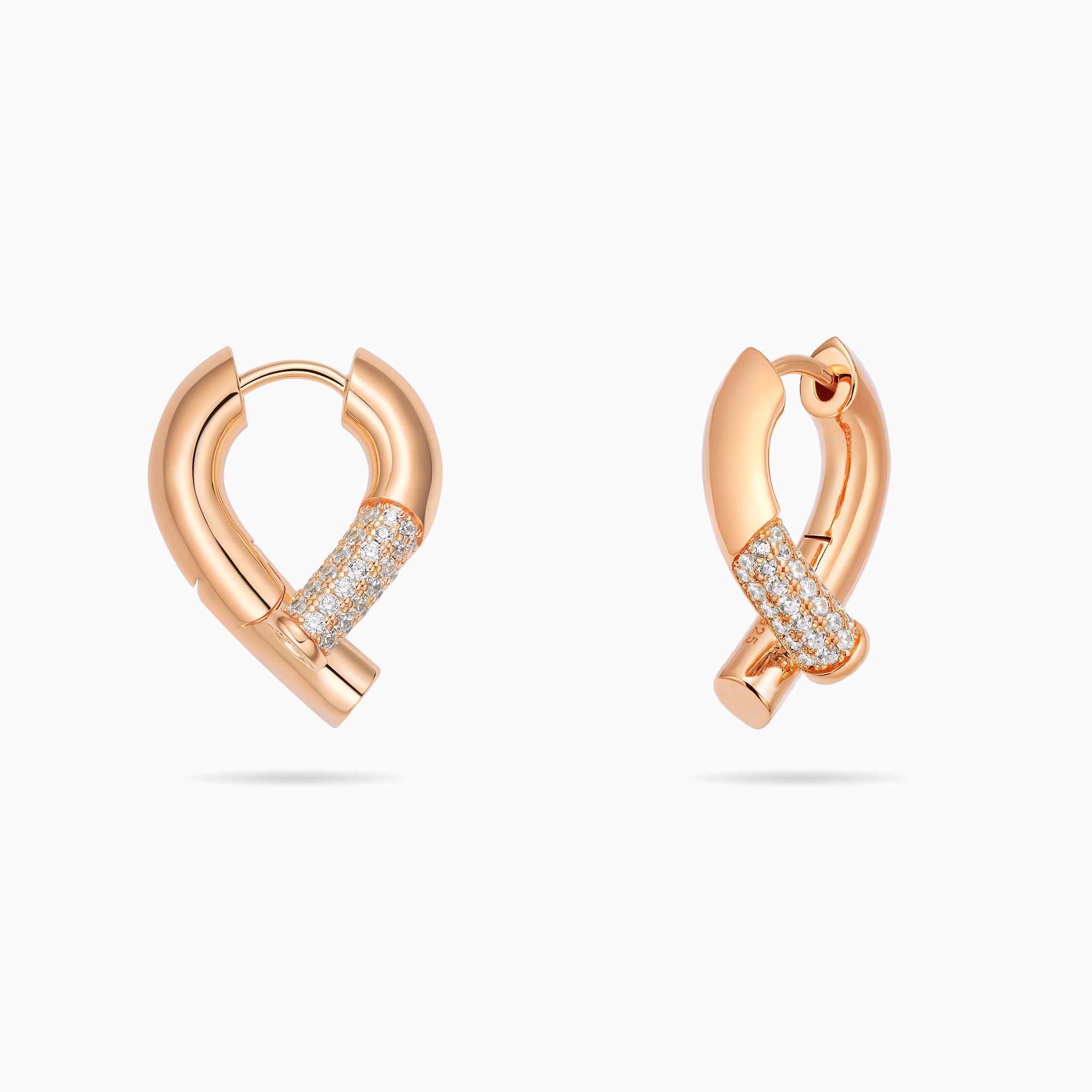 Waterdrop Endless Hoop Earrings