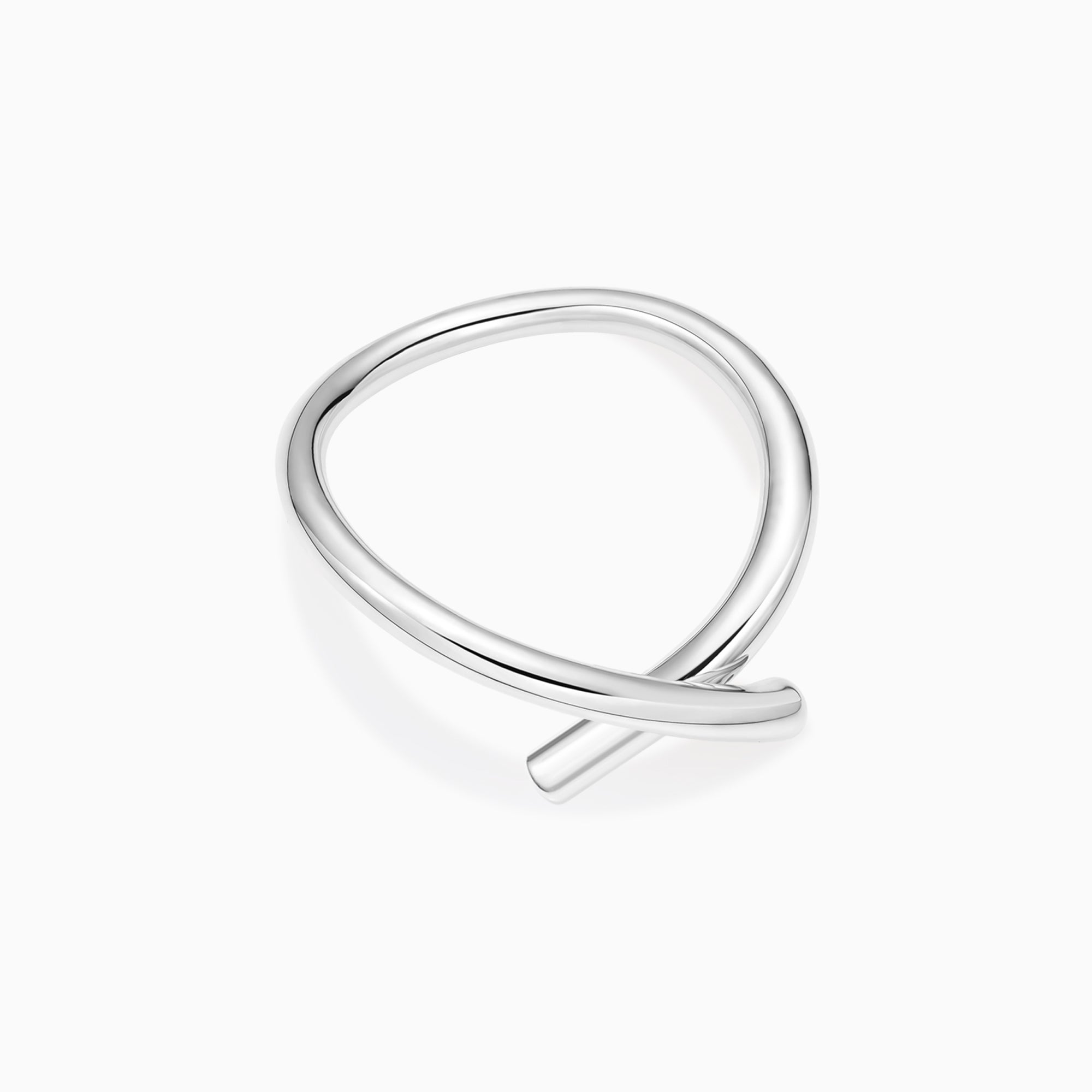 Abstract Embrace Ring