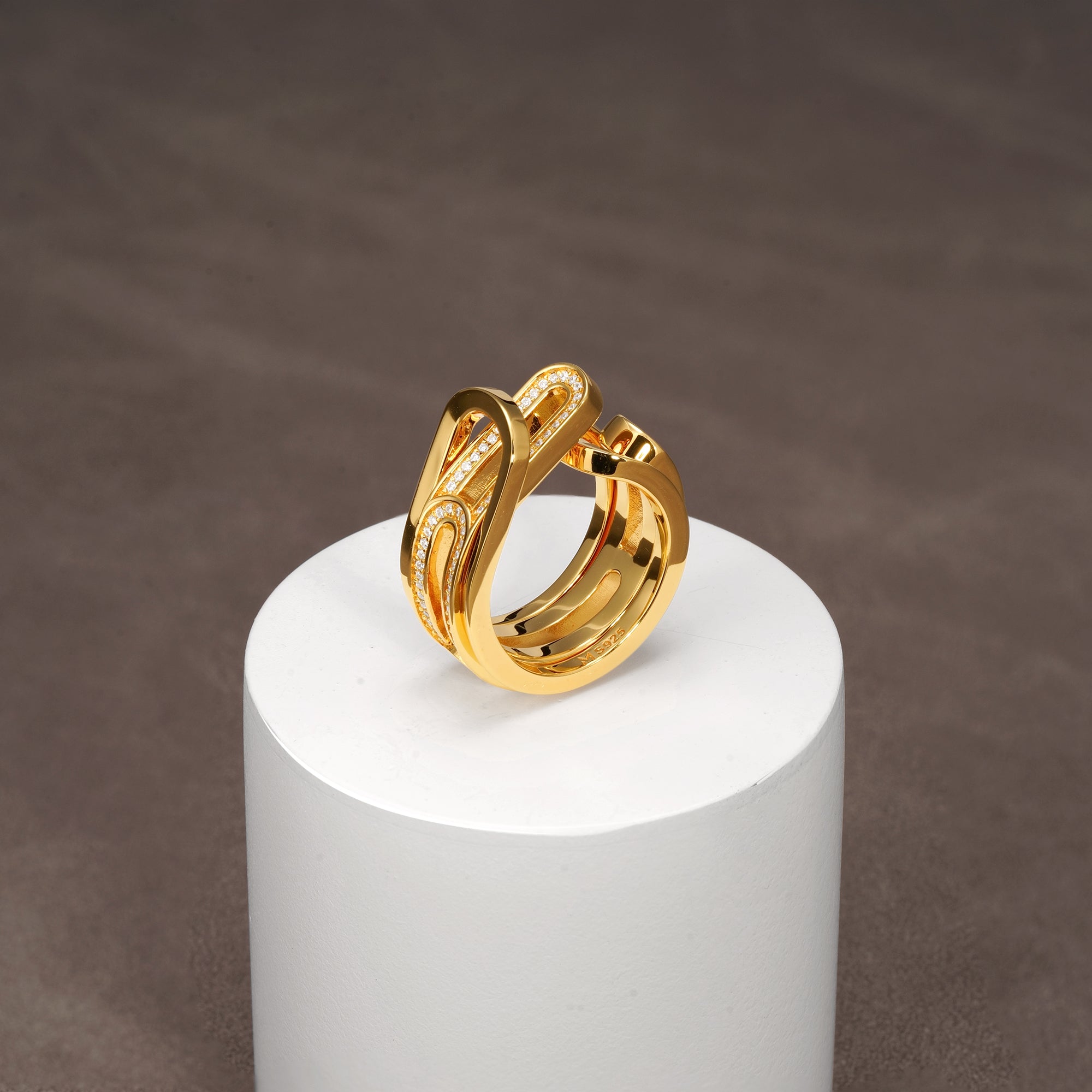 Budding Flower Ring Set