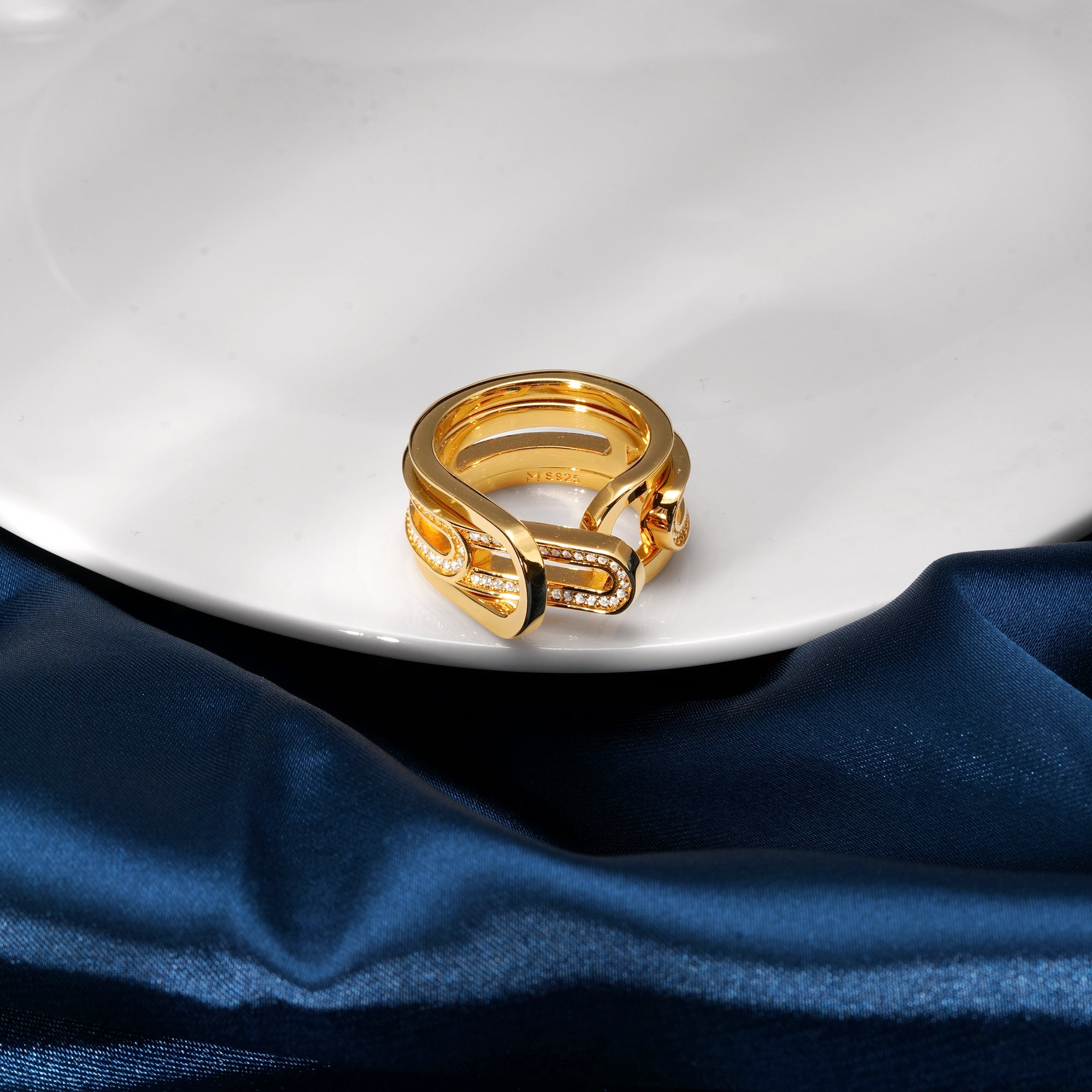 Budding Flower Ring Set