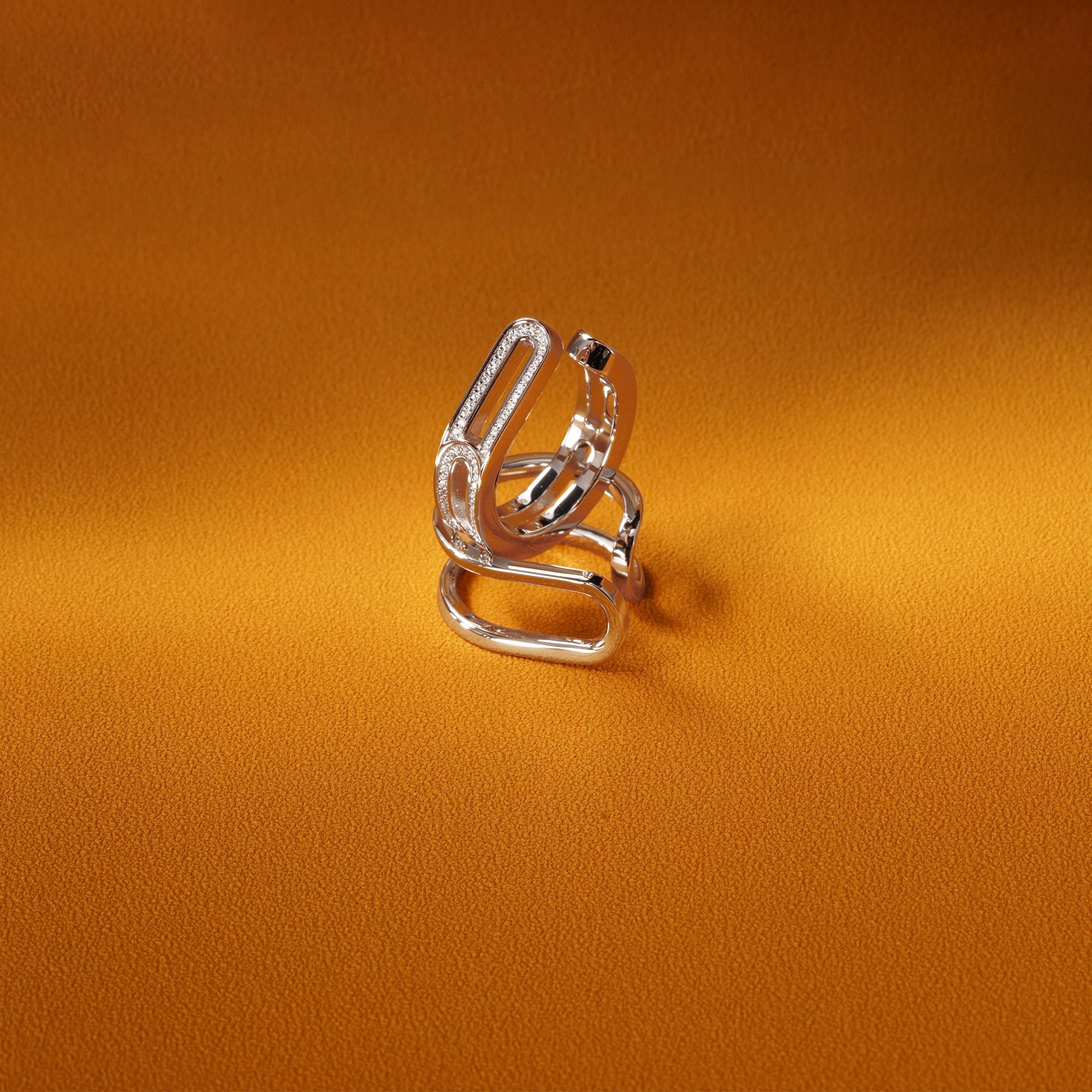 Budding Flower Ring Set