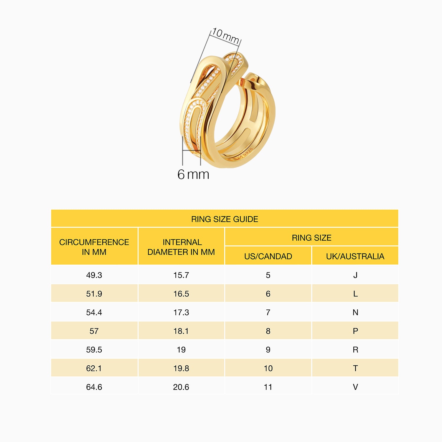 Budding Flower Ring Set