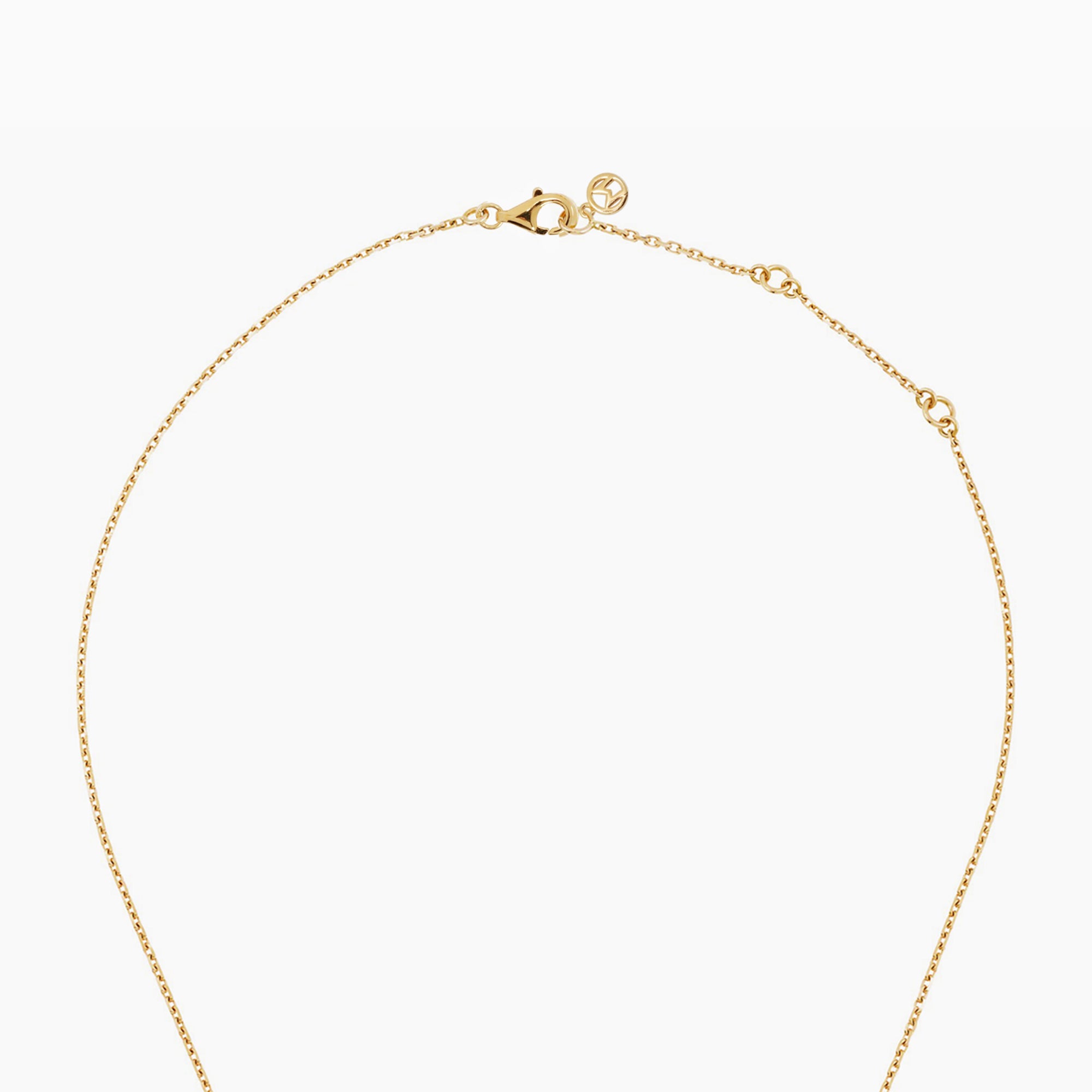 Double Mini Triangle Necklace