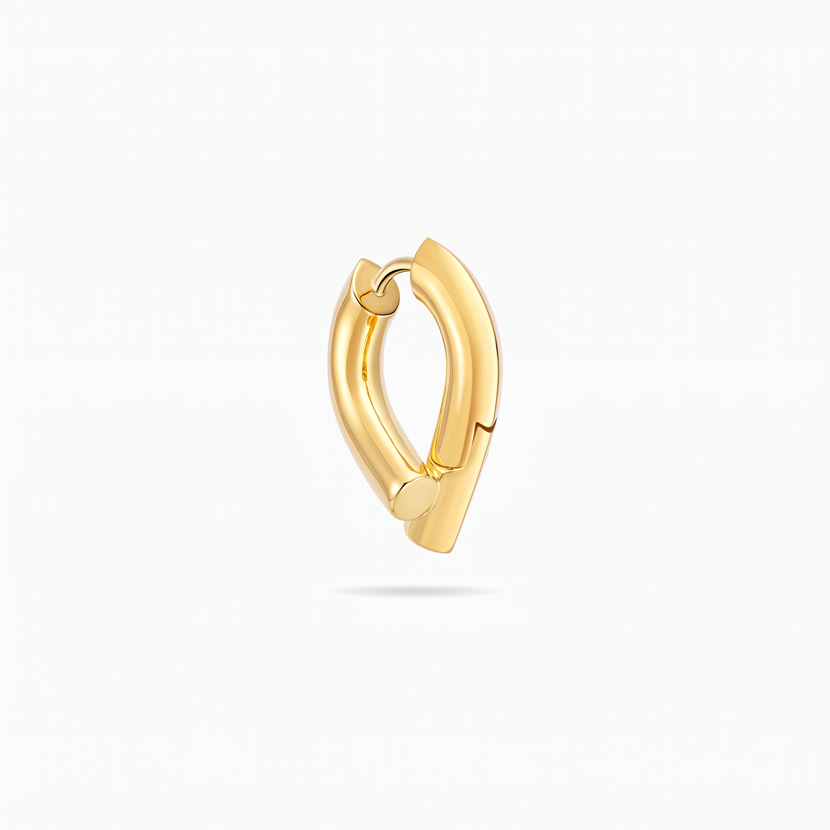 Waterdrop Endless Hoop Earrings
