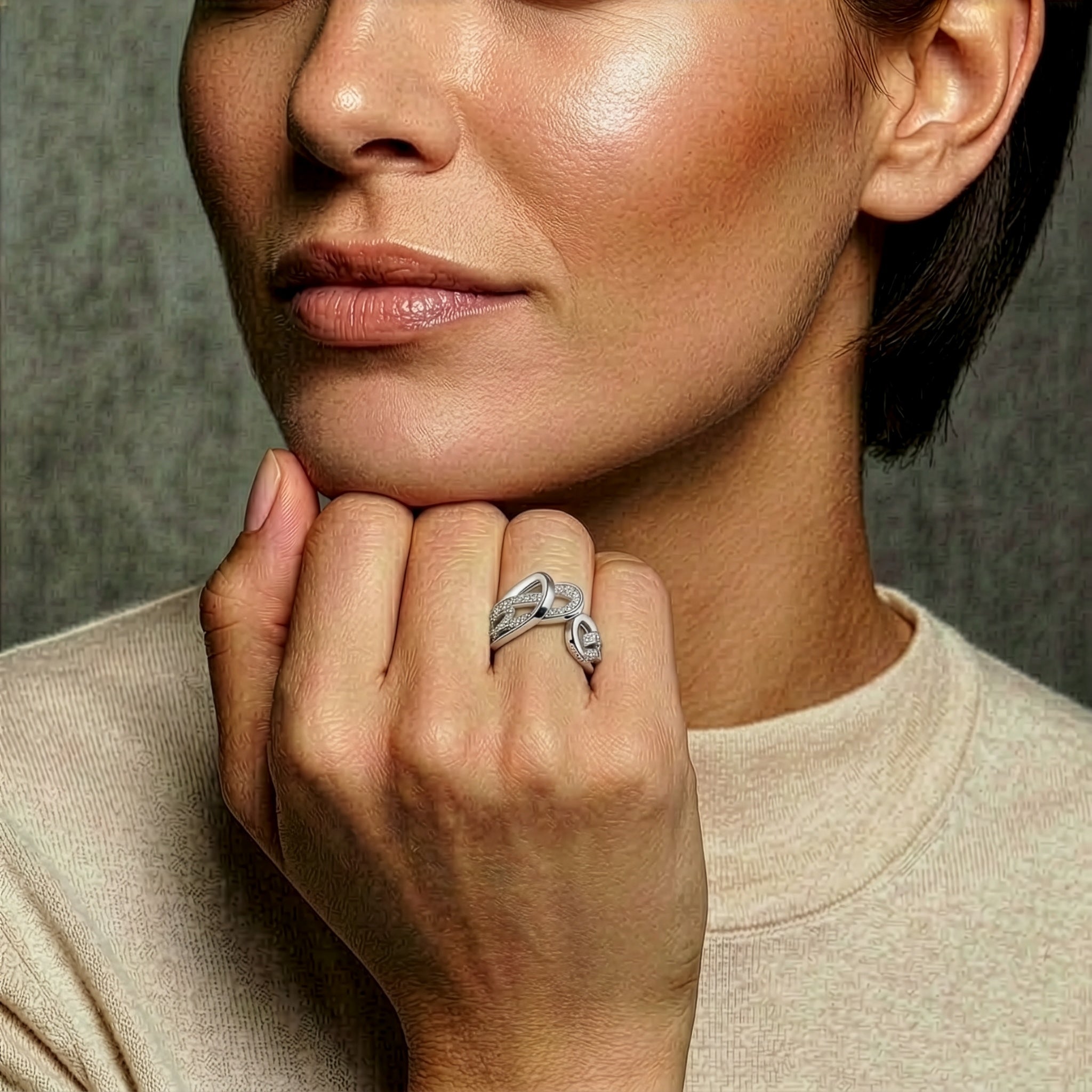Budding Flower Ring Set