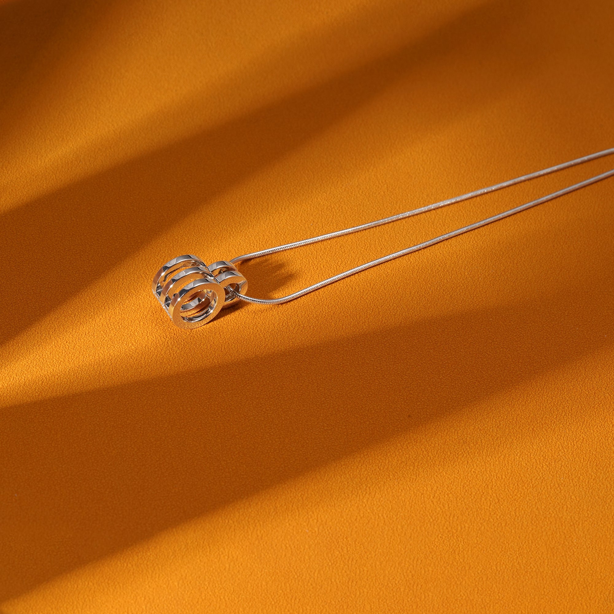 Kinetic Multi Hoop Necklace