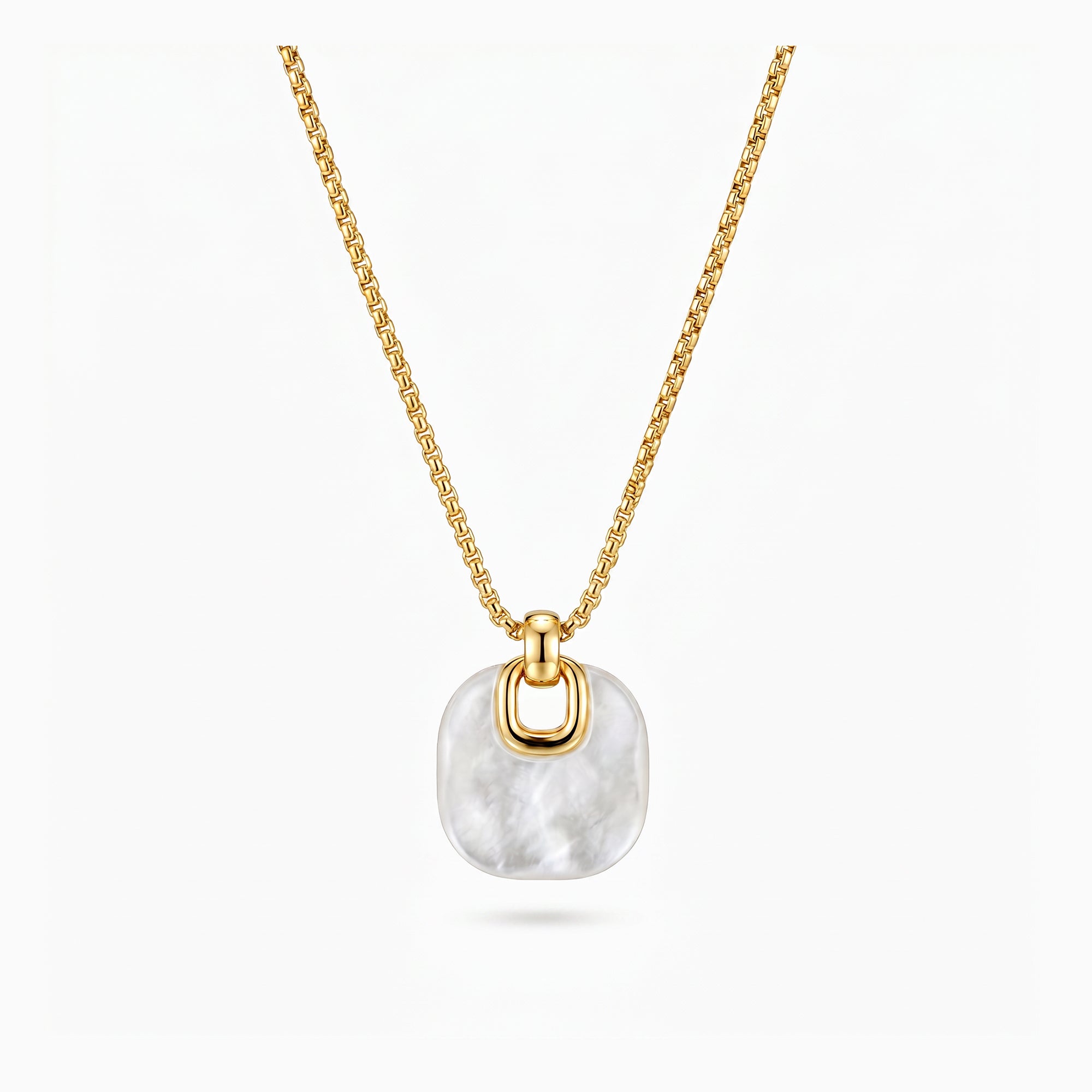Mother of Pearl Harmony Pendant Necklace