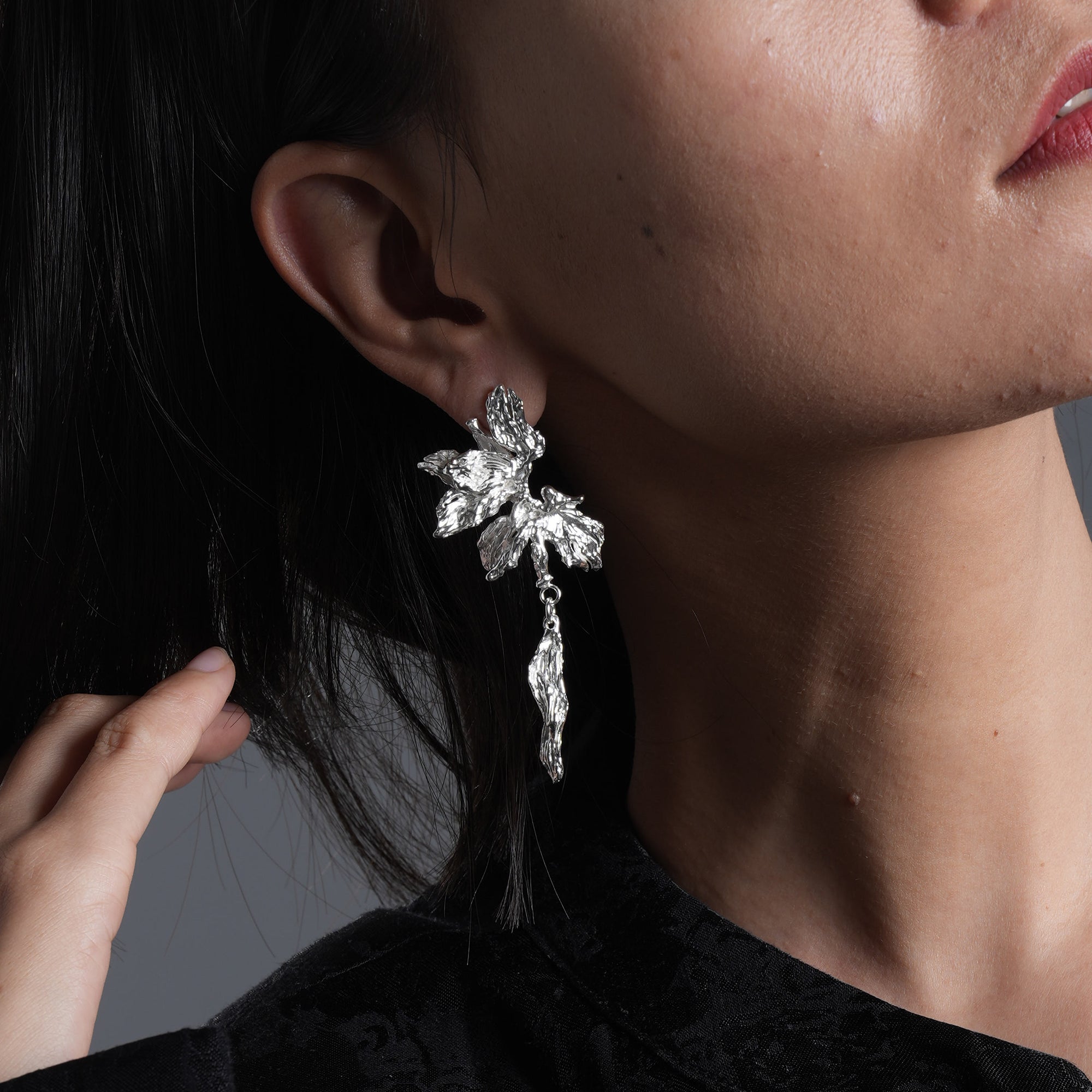 Organica Sunflower Petal Earrings