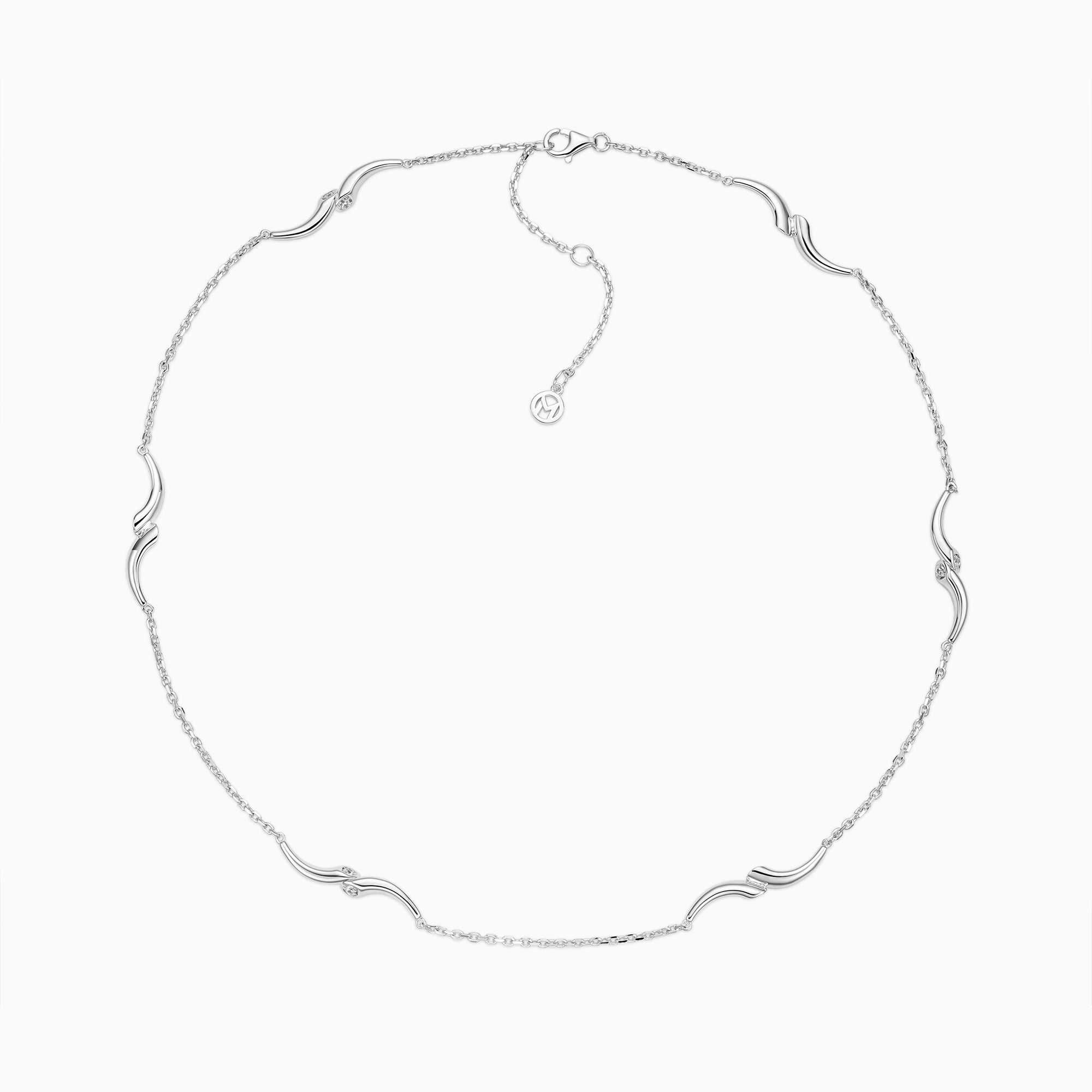 Multi Waterdrop Streak Necklace