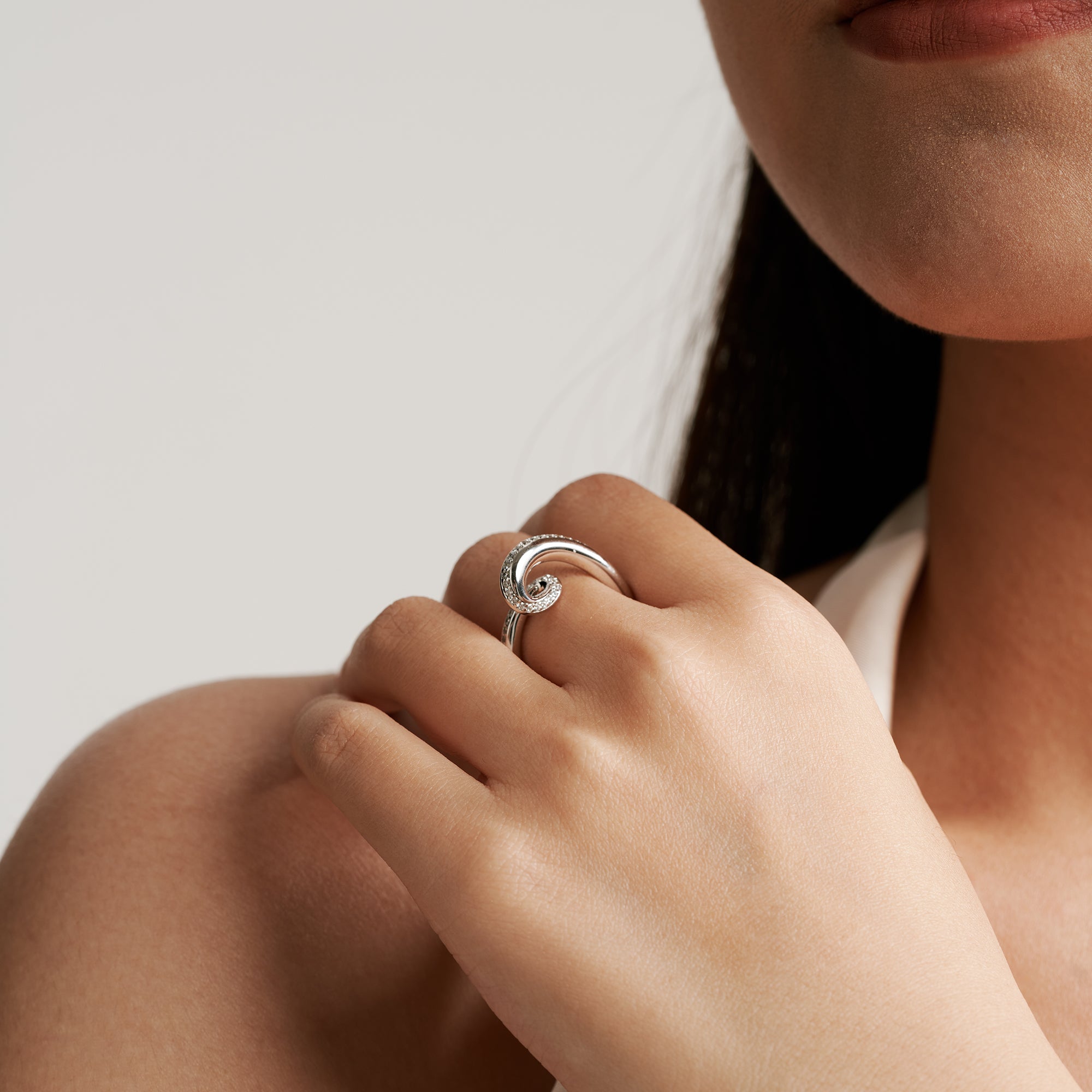 Spiral Loop Ring