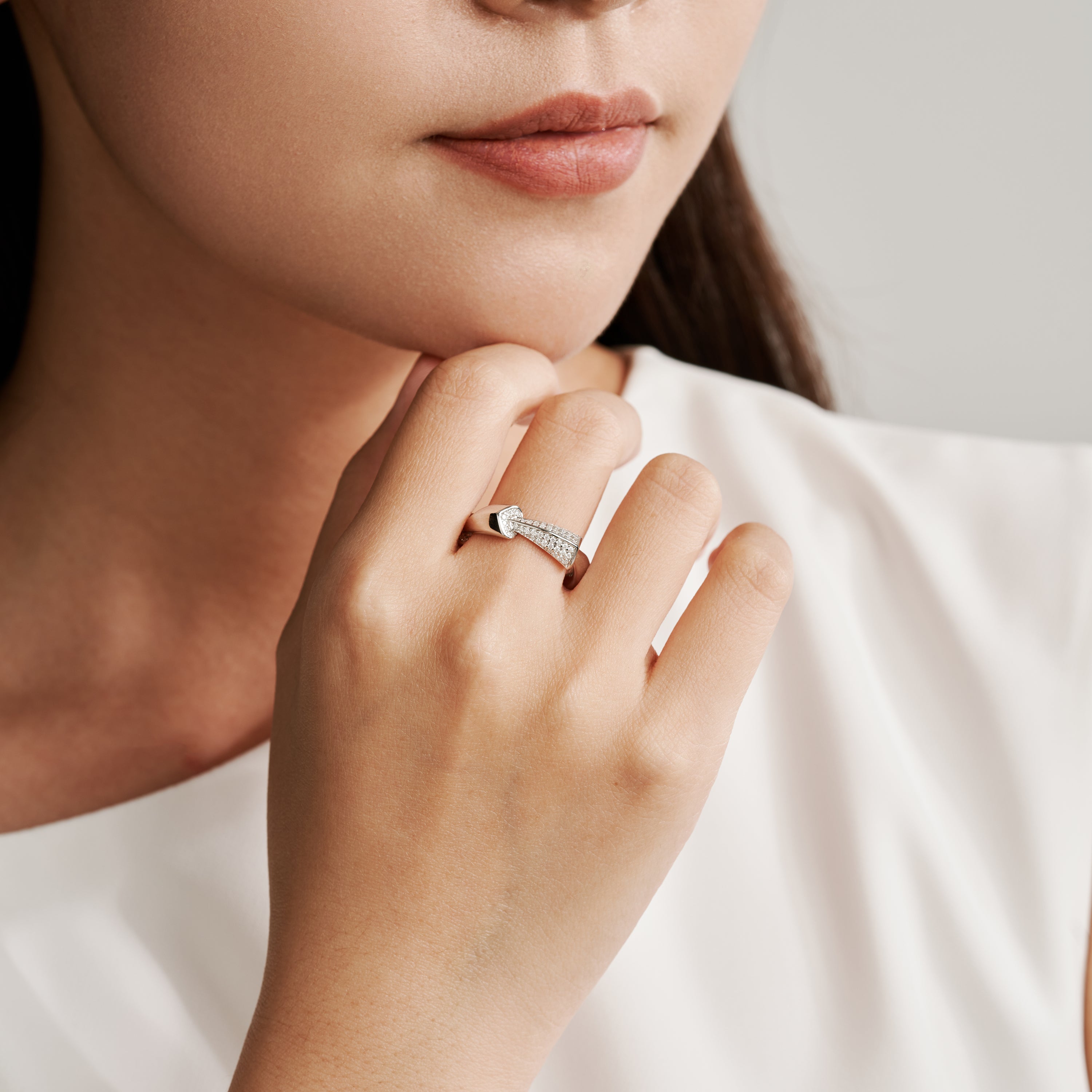 Waterdrop Endless Ring